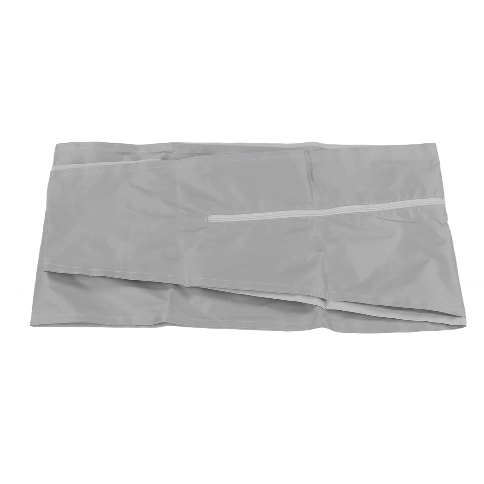 Easy-to-Install 210D Silver Grey Air Conditioner Window Seal - Perfect Fit for Portable AC Units | Blocks Hot Air & Rain | 3 Meter (9.8ft) Weatherproof Insulation for Home & Office Use