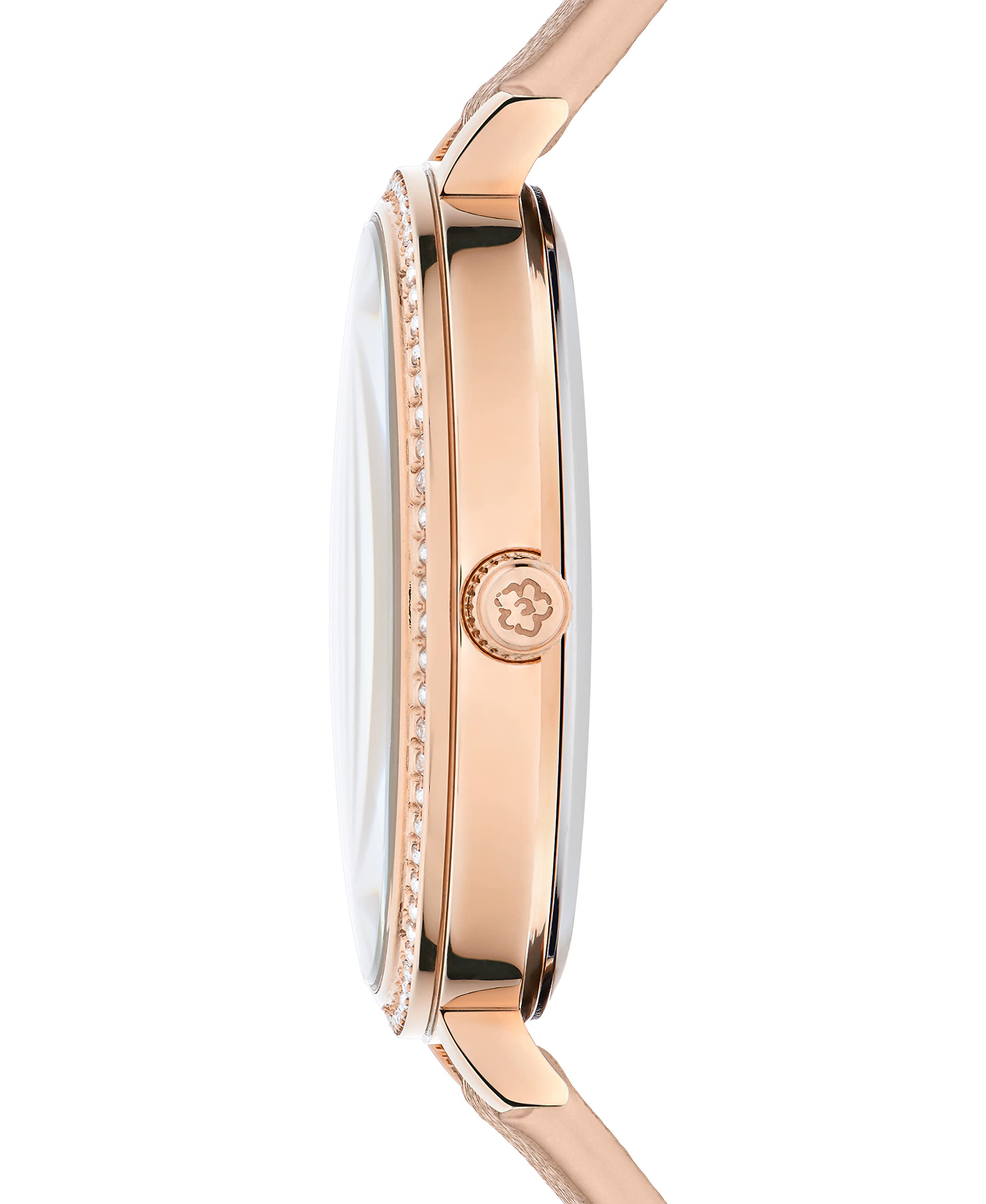 Ted Baker Women's Pink Vegan Leather Strap Watch BKPDSS3019I - Elegant Fashion Timepiece for Office, Date Night & Special Occasions