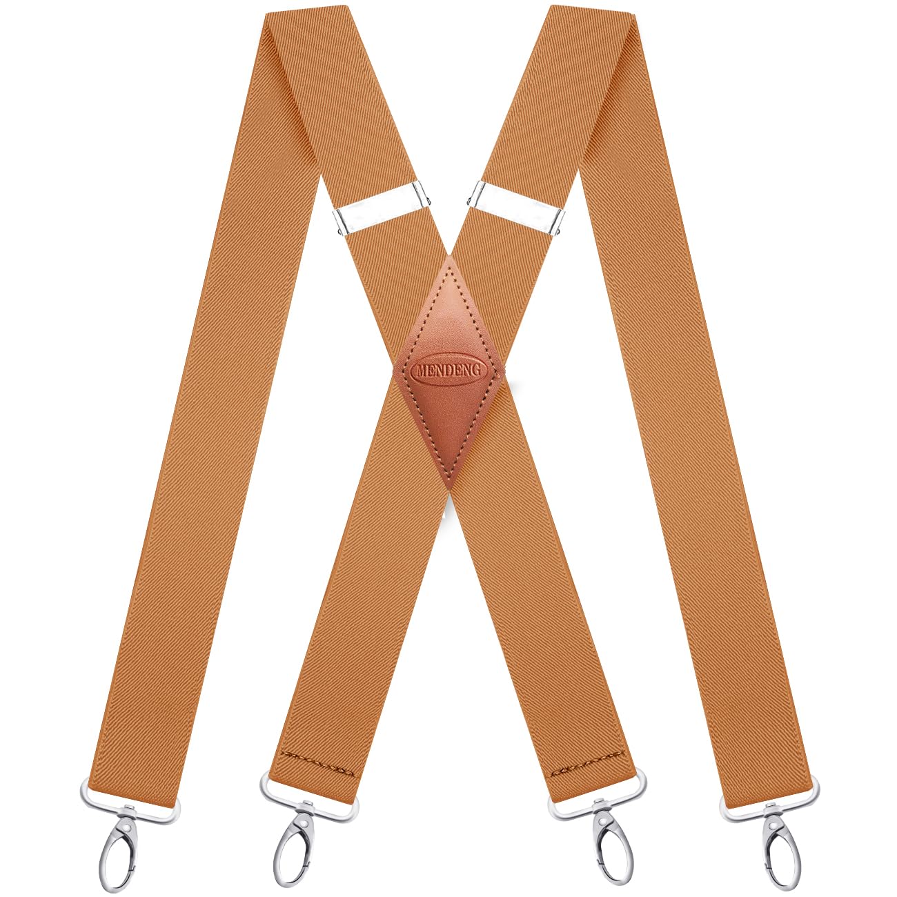 Vintage Adjustable Suspenders for Men with Bronze Snap Hooks - Classic Groomsmen Accessories for Weddings, Cosplay & Formal Events