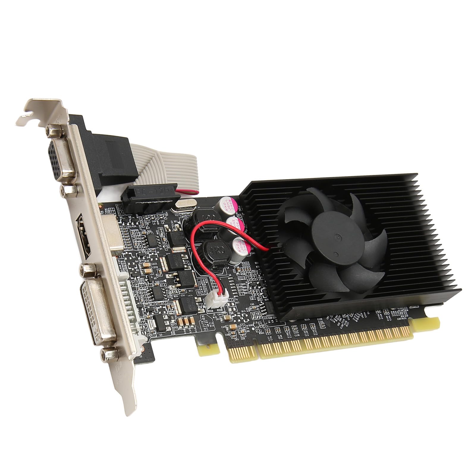 Jiawu 64bit Low Noise Discrete Graphics Card - Stable Performance for Desktop PC Gaming, Video Editing & Graphic Design