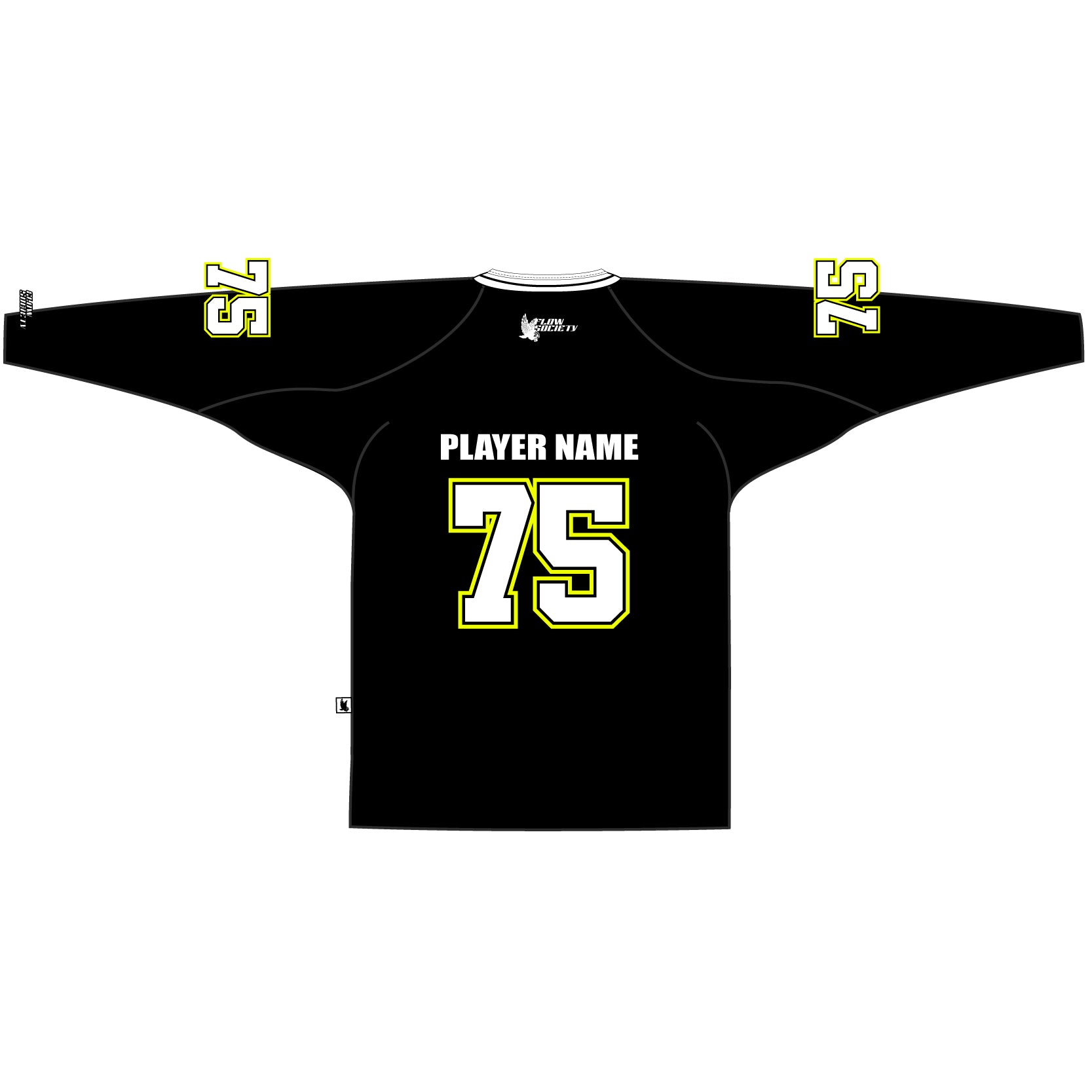 Youth & Adult Will O'Neill Hockey Factory Black Hockey Jersey - Official Team Replica Jersey for Ice Hockey & Street Hockey - Perfect for Games, Training, and Fan Wear