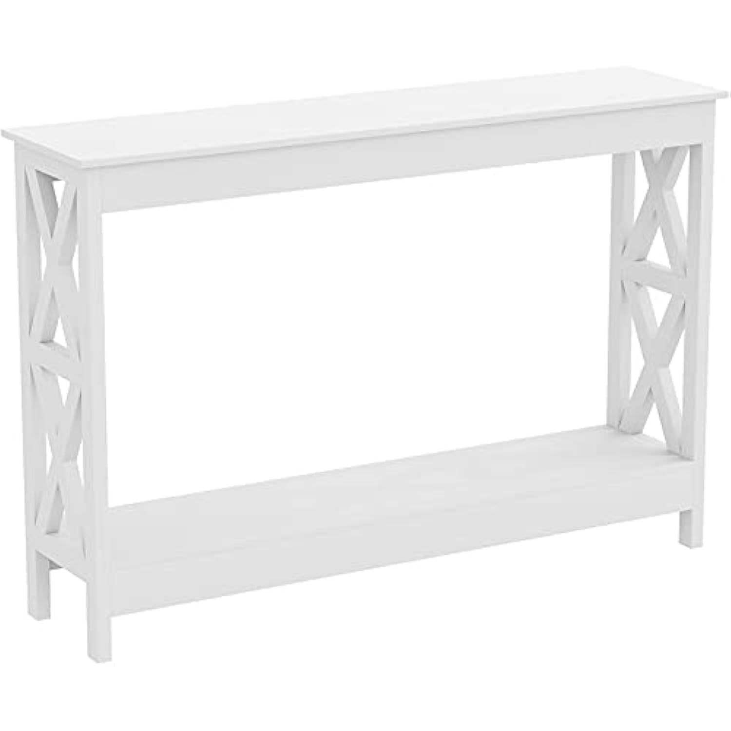 Safdie Console Table - Sturdy & Elegant Entryway Table for Hallway, Living Room & Behind Couch - Easy to Assemble Narrow Sofa Table - Perfect for Small Spaces & Home Decor