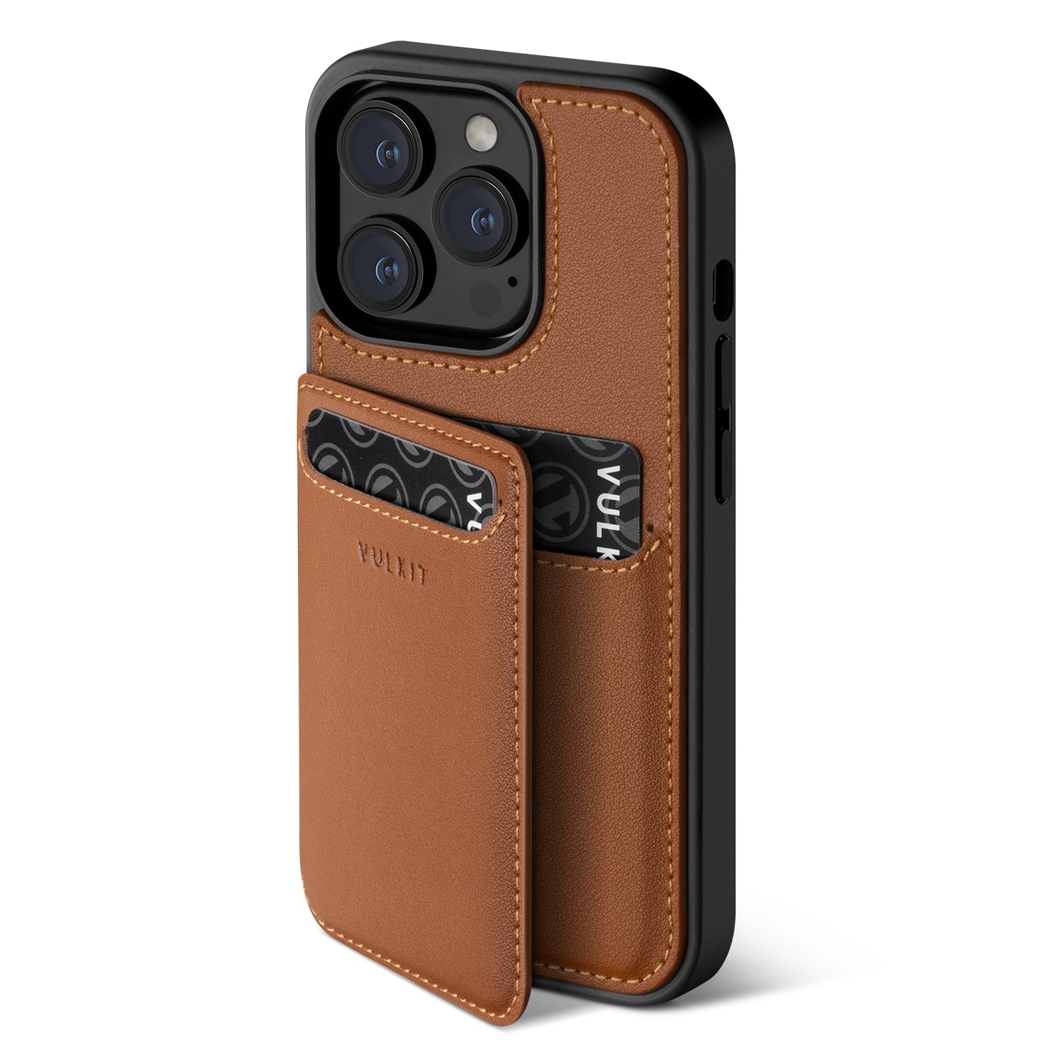 Premium Leather Magnetic Wallet Case for iPhone 14 Series - Shockproof Protection with Built-in Card Holder | Perfect for Everyday Use, Travel & Business Meetings