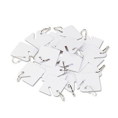 PMC04983 - Durable Replacement Slotted Key Cabinet Tags for Home & Office Organization | Metal Key Holder Labels with Numbered Slots | Perfect for Property Management, Hotels, and Storage Facilities