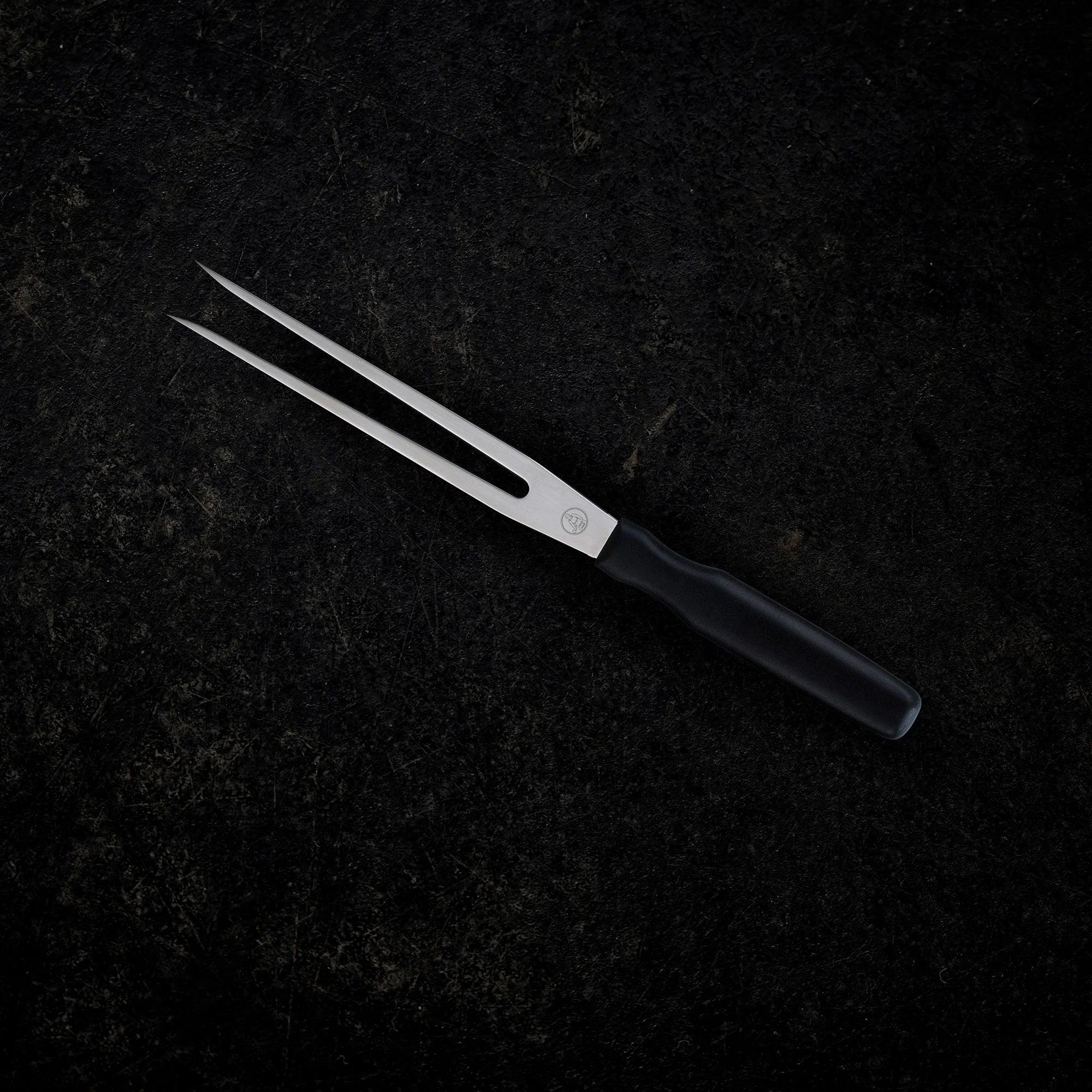 Messermeister Pro Series 7-Inch Straight Carving Fork - Premium Stainless Steel Meat Fork for Roast Beef, Turkey & Ham - Perfect for Holiday Dinners & BBQ Grilling