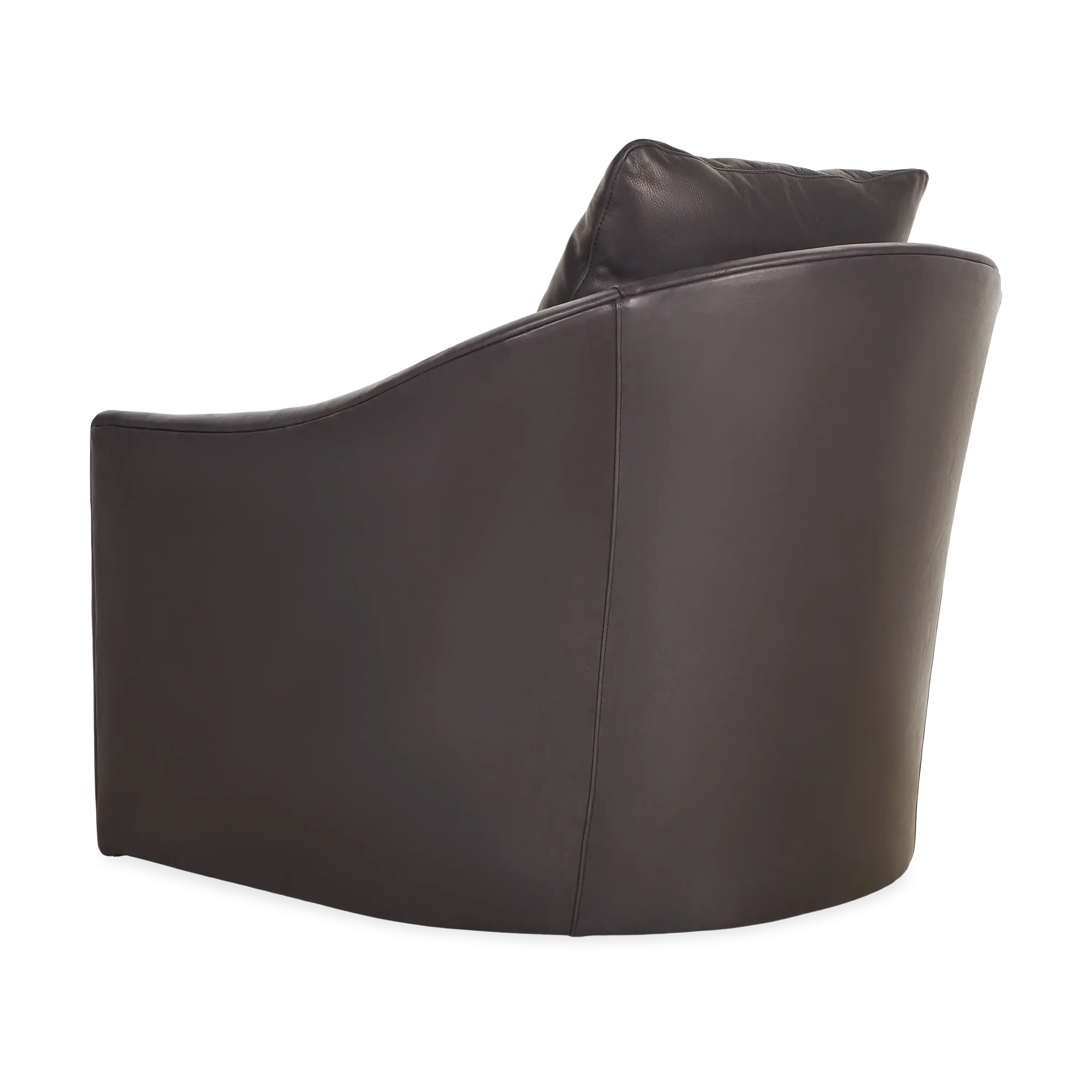 Flint Swivel Chair - 360 Degree Rotating Modern Accent Chair for Living Room, Office & Lounge - Comfortable Upholstered Seat with Sturdy Metal Base - Perfect for Home, Workspace & Reading Nook