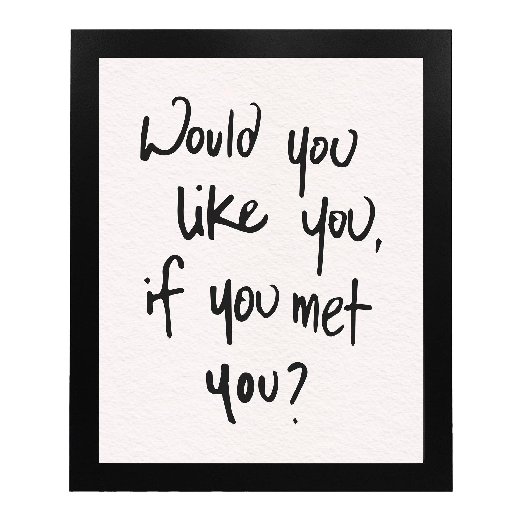 Inspirational Wall Art Print - Modern Motivational Decor for Living Room, Office, Bedroom & Dorm | Unframed 8x10 | Perfect for Home, Workspace & Study Motivation