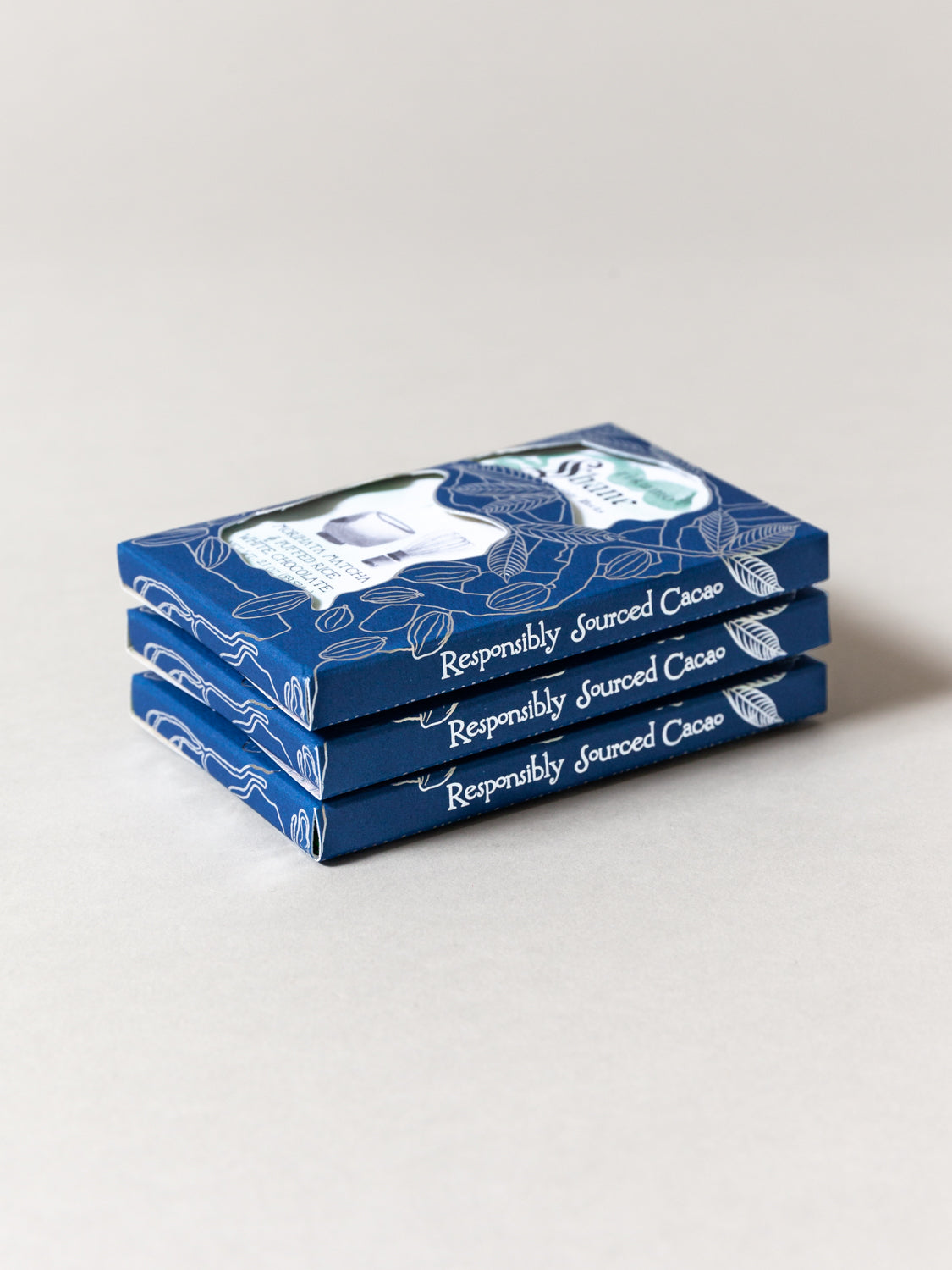 Premium Matcha Chocolate Bar by Rikumo x Shane Confectionery - 2.1oz (60g) - Artisan Japanese Green Tea Dark Chocolate for Gifts, Desserts & Tea Pairing