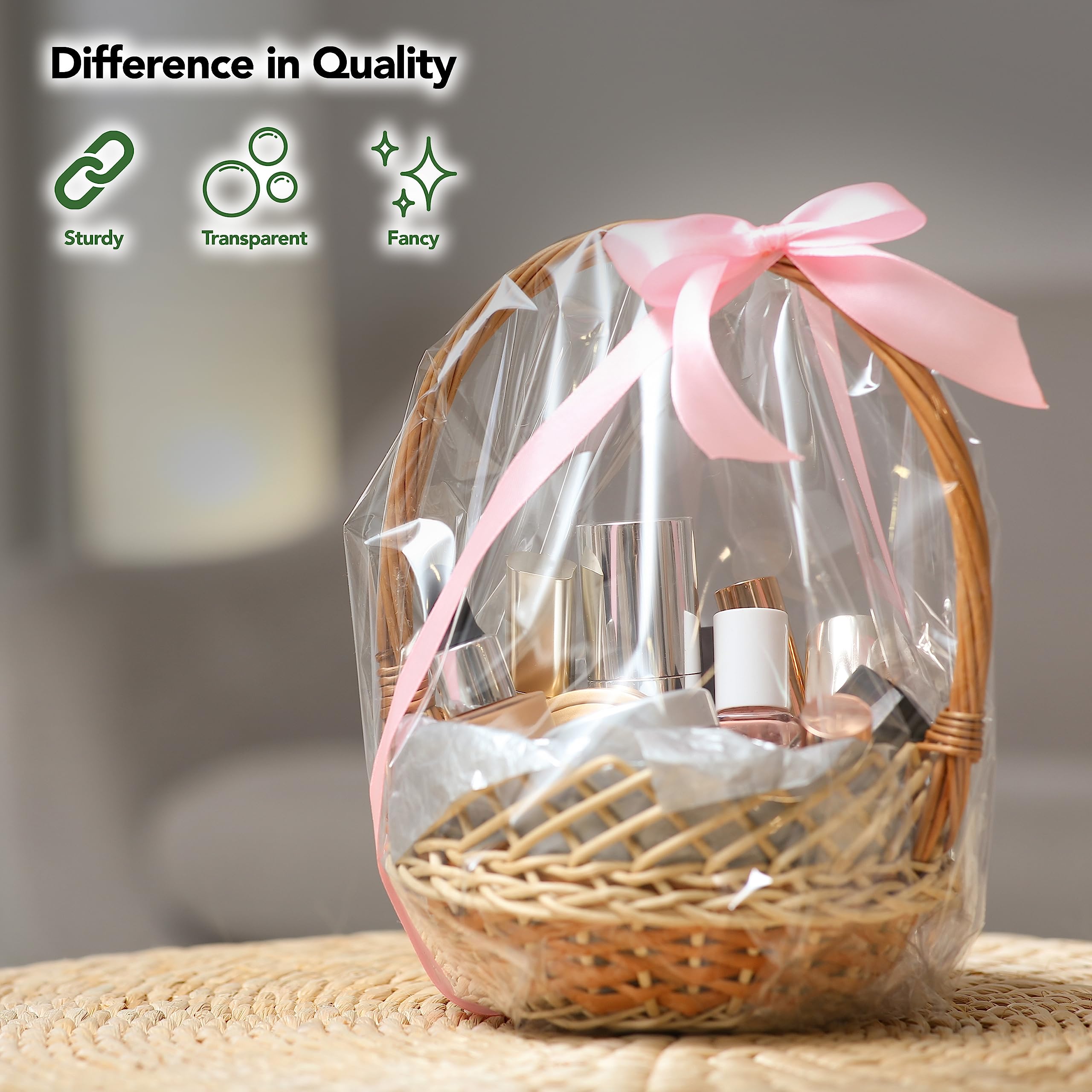 Extra Large Clear Cellophane Bags 16