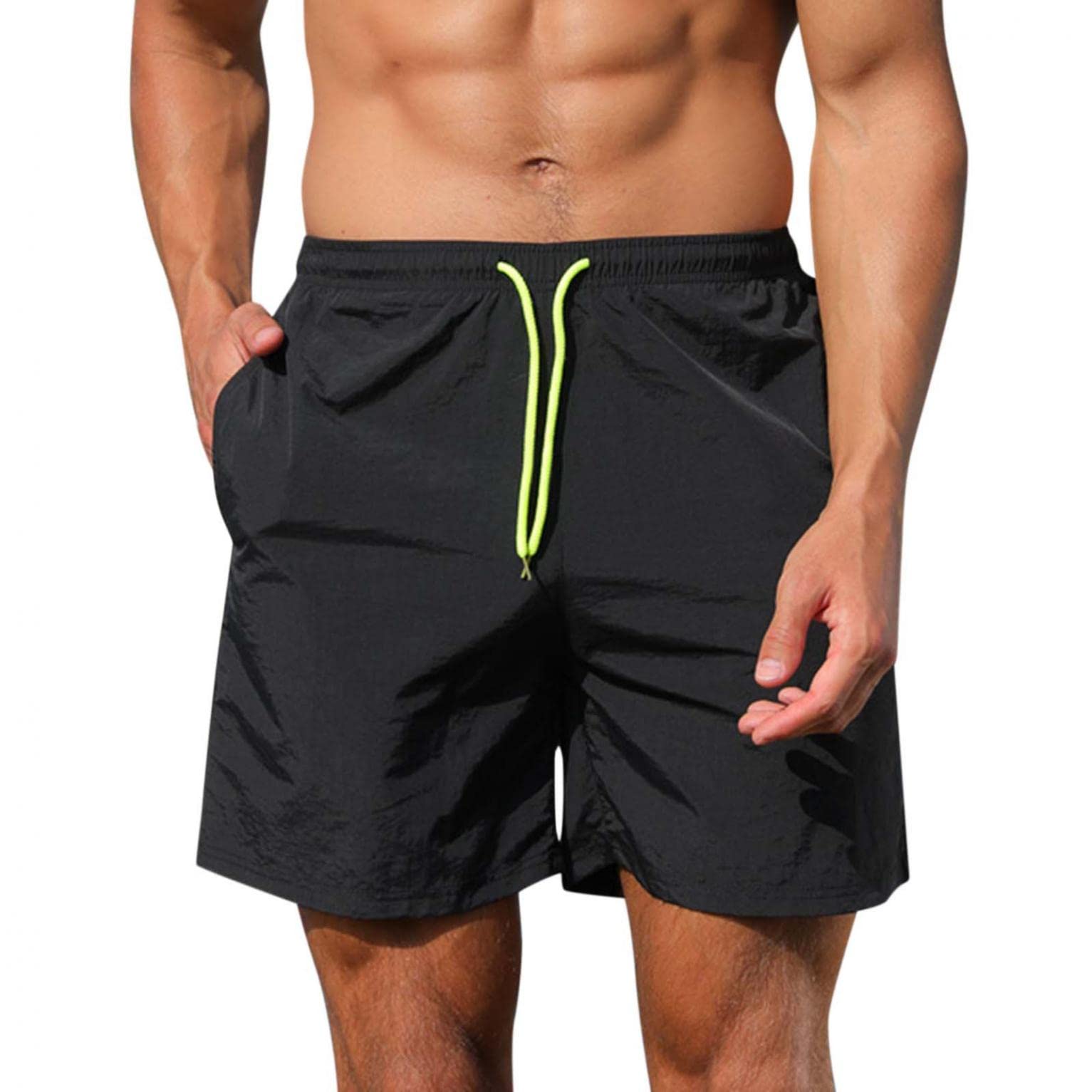 Men's 5-Inch Quick Dry Workout Shorts with Pockets - Breathable Gym & Running Shorts for Men - Perfect for Training, Jogging & Athletic Activities