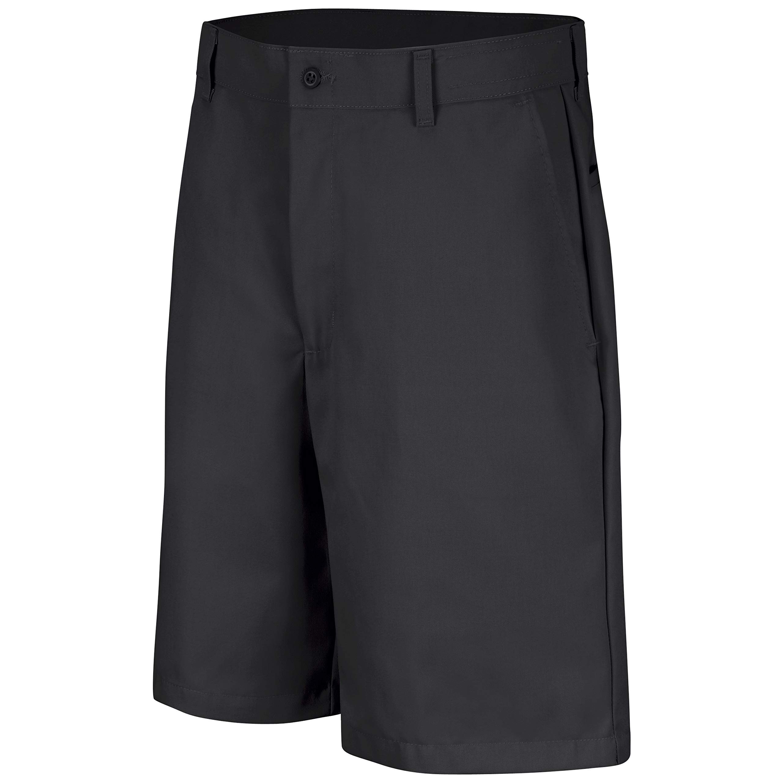 Red Kap Men's Plain Front Work Shorts - Durable & Comfortable for Construction, Landscaping & Outdoor Jobs