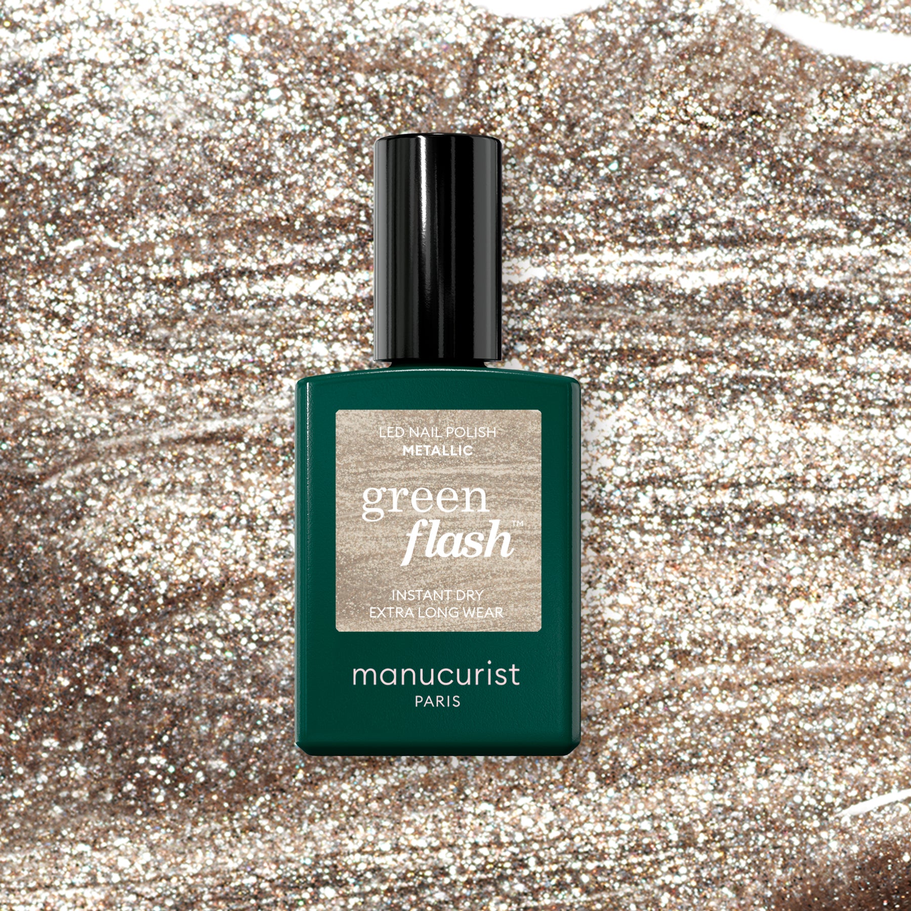 Green Flash™ Metallic & Fuchsia Starter Kit - Perfect for DIY Nail Art, Salon Professionals, and At-Home Manicures