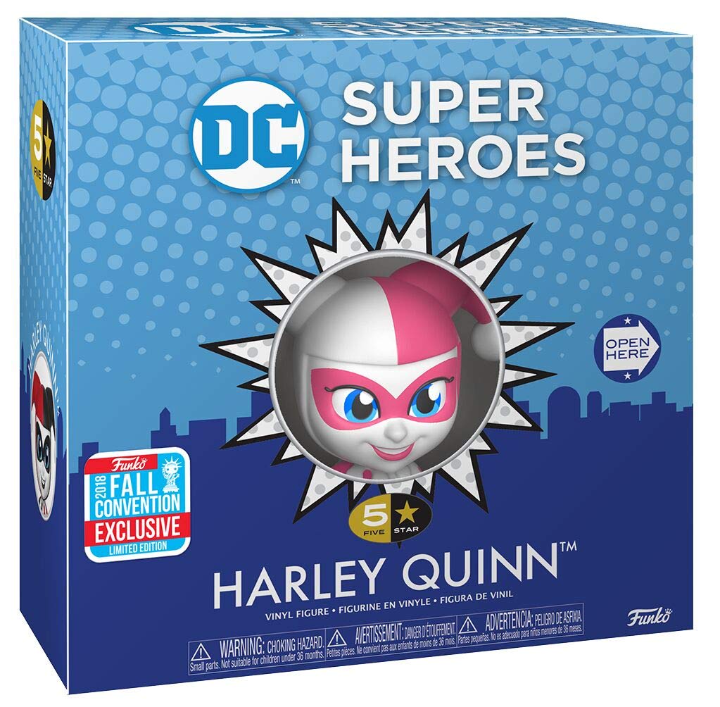 DC Super Heroes Harley Quinn Pink Vinyl Collectible Figure - Perfect for Comic Fans, Gift Giving & Home Decor Display
