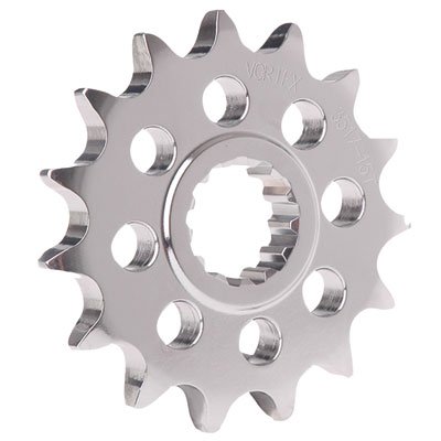 Vortex 520 Steel Front Sprocket 13 Tooth for Husqvarna FX 450 (2017-2018) - Durable Motorcycle Sprocket for Off-Road Racing and Trail Riding