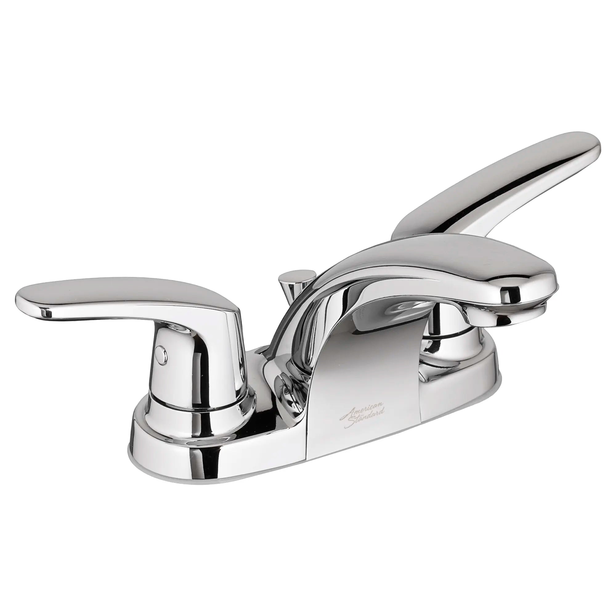 Colony PRO 4 Inch Centerset 2-Handle Bathroom Faucet - 1.2 GPM/4.5 LPM Water-Saving Lever Handle Design - Perfect for Modern Bathrooms, Powder Rooms & Guest Baths