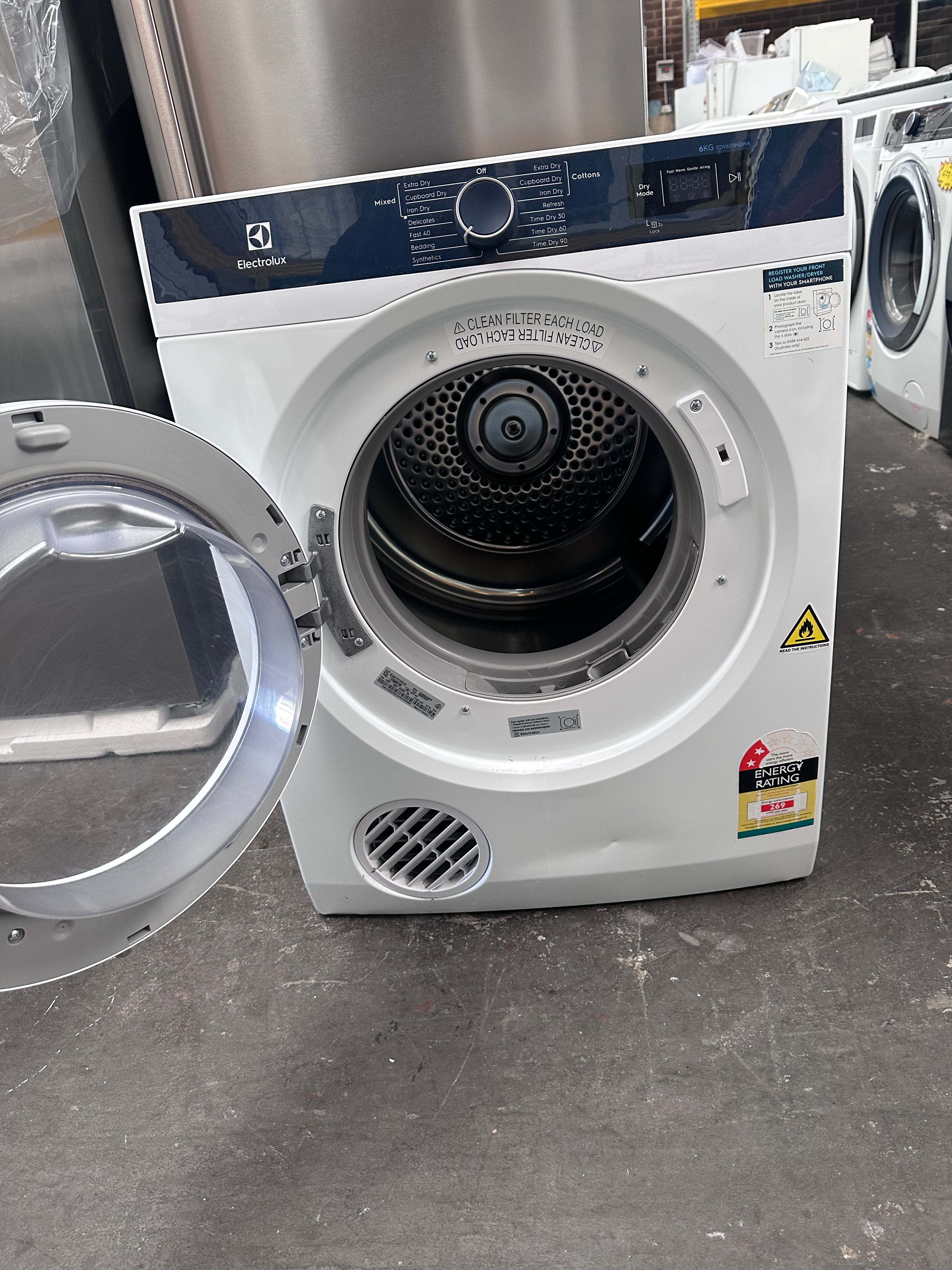 Electrolux 6kg Vented Dryer - Energy Efficient, Refurbished | Perfect for Small Apartments & Laundry Rooms