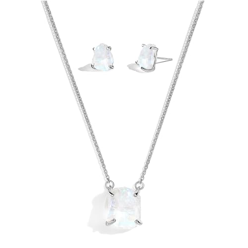 Silver Moonstone Gift Set - She's One Of A Kind