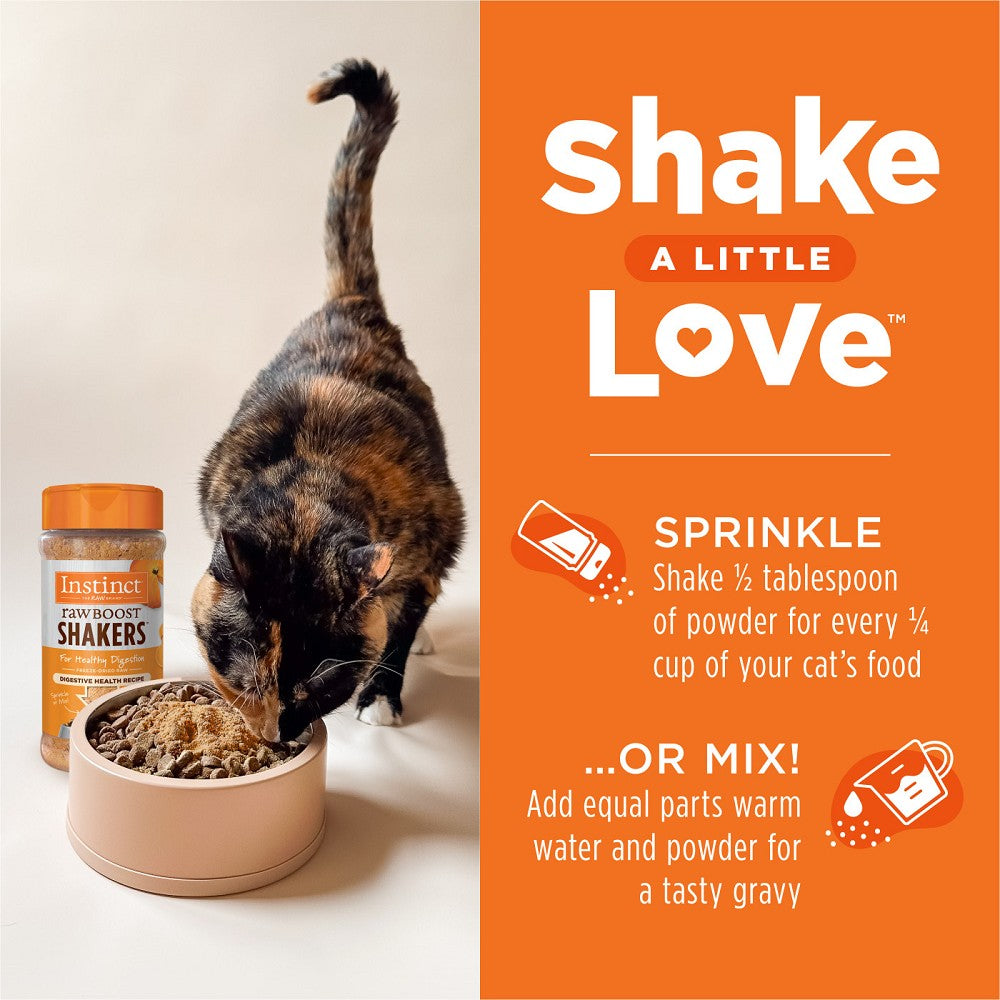 Freeze Dried Chicken Cat Treats - High Protein Raw Boost Shakers for Kittens & Adult Cats - Grain Free Training Rewards & Food Topper for Picky Eaters - Perfect for Travel, Training & Mealtime Enhancement