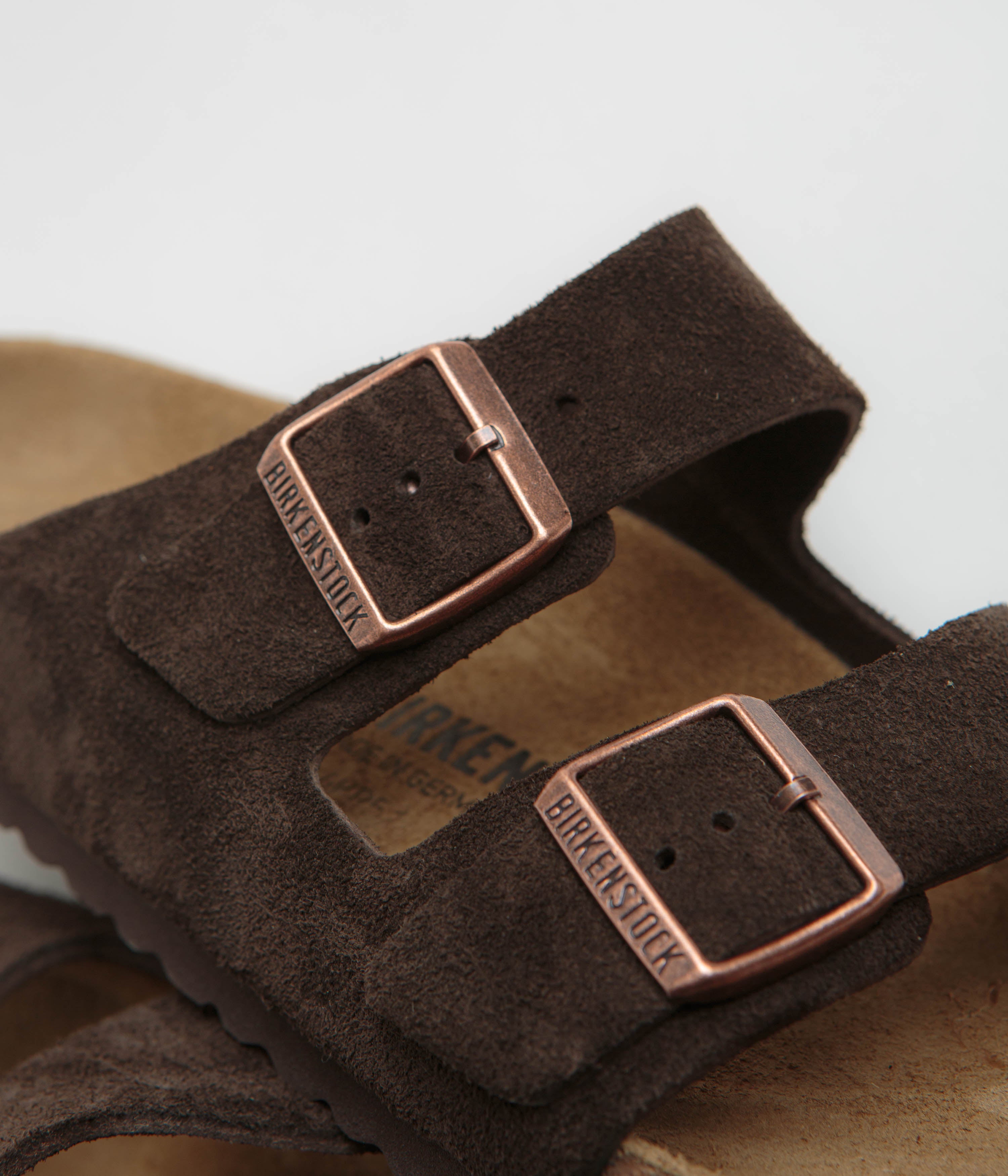 Birkenstock Arizona Narrow Sandals for Women & Men - Soft Footbed Comfort Sandals in Mocca Brown | Perfect for Walking, Travel & Casual Outfits