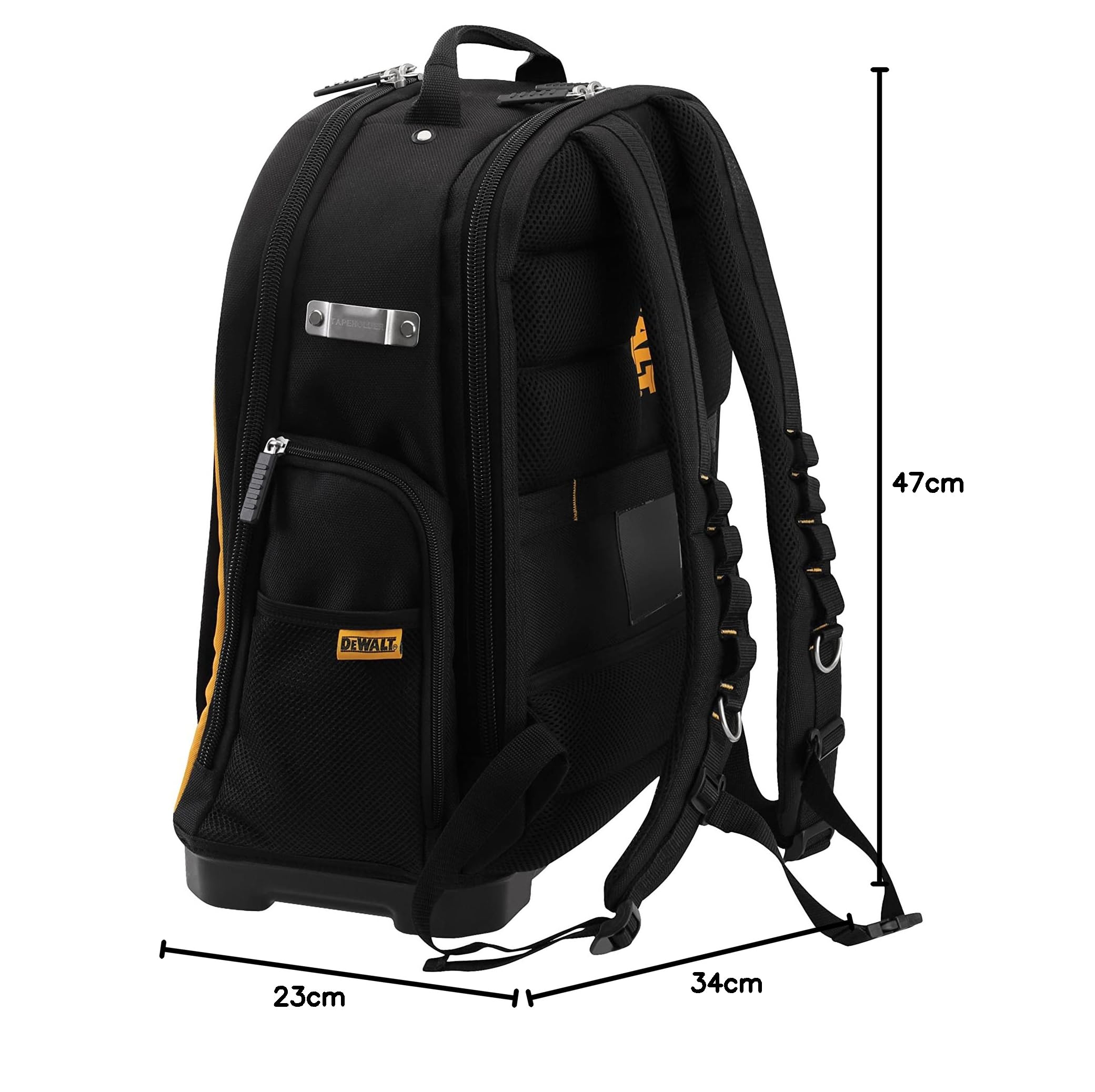 Durable Tool Backpack for Electricians & Contractors - Heavy Duty Work Backpack with Multiple Pockets & Comfortable Straps - Perfect for Construction, DIY Projects & Outdoor Work