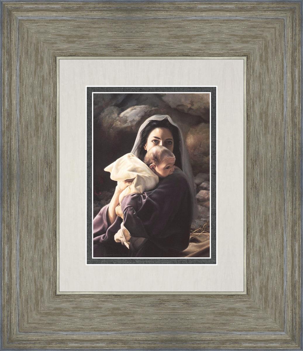 Be It Unto Me Religious Painting by Liz Lemon Swindle - Inspirational Christian Art for Home, Church & Office Decor