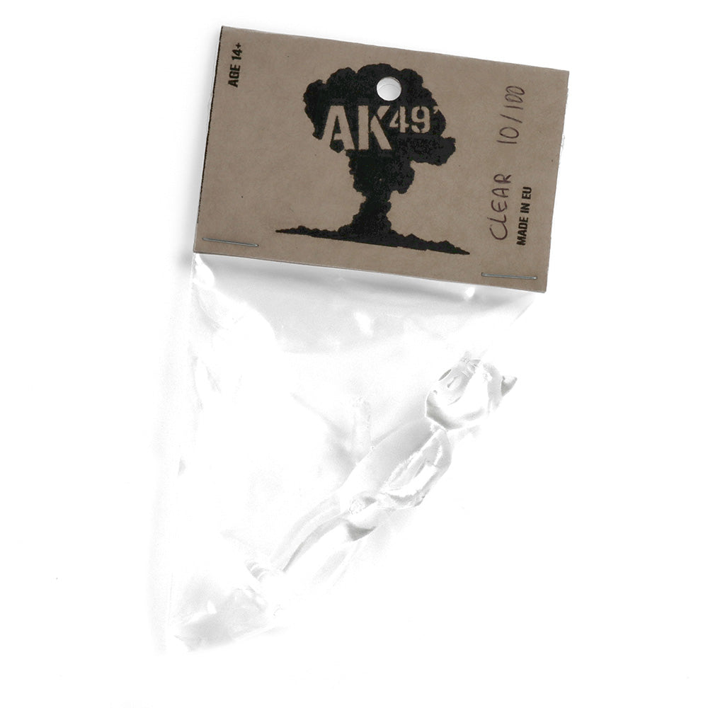 AK49' Halloween 75mm Transparent Nail Tips - Perfect for Spooky Nail Art & Costume Parties