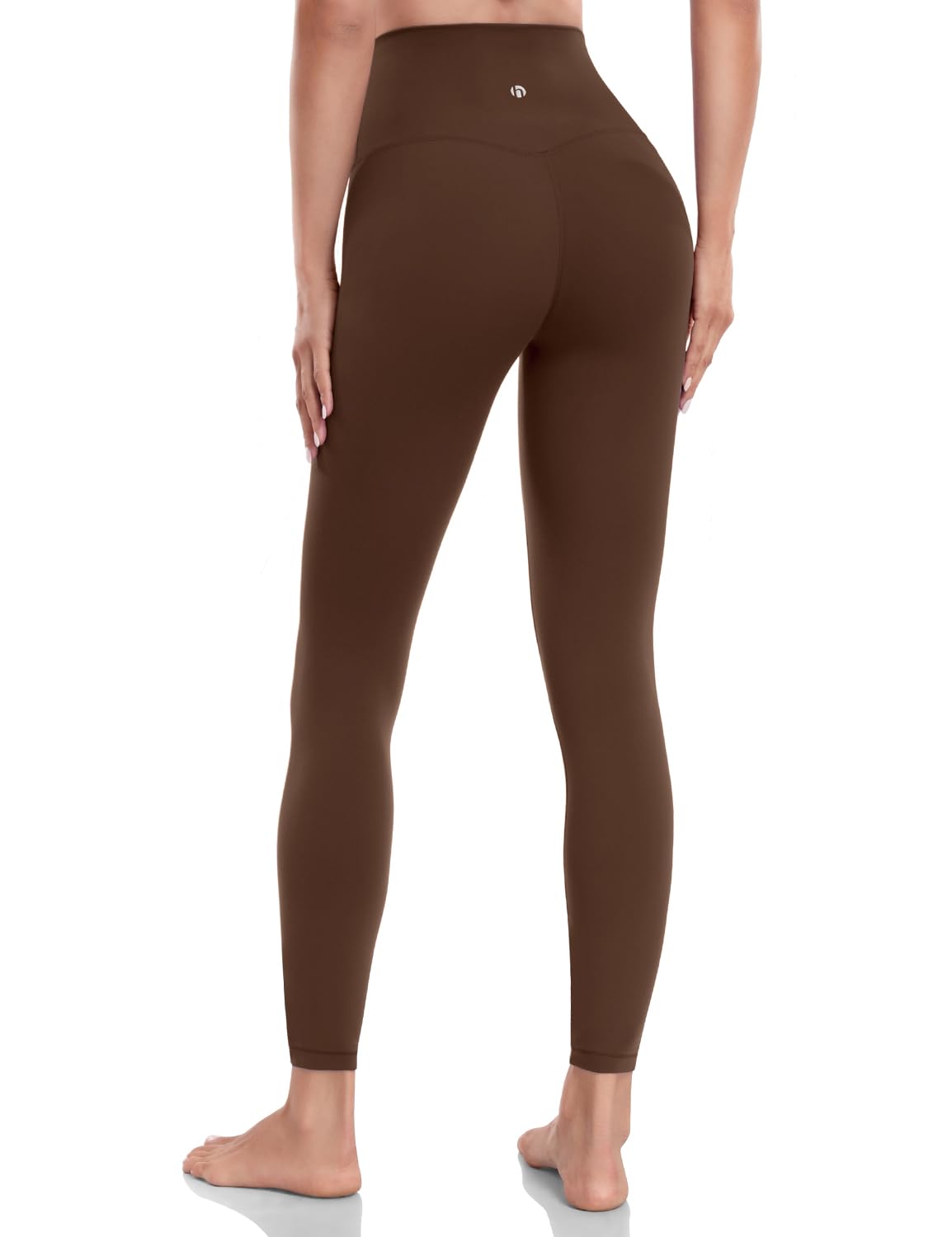 HeyNuts Women's High Waisted Compression Leggings - 7/8 Length Yoga & Workout Pants with Tummy Control (25 Inch) | Perfect for Gym, Running, Pilates & Everyday Wear