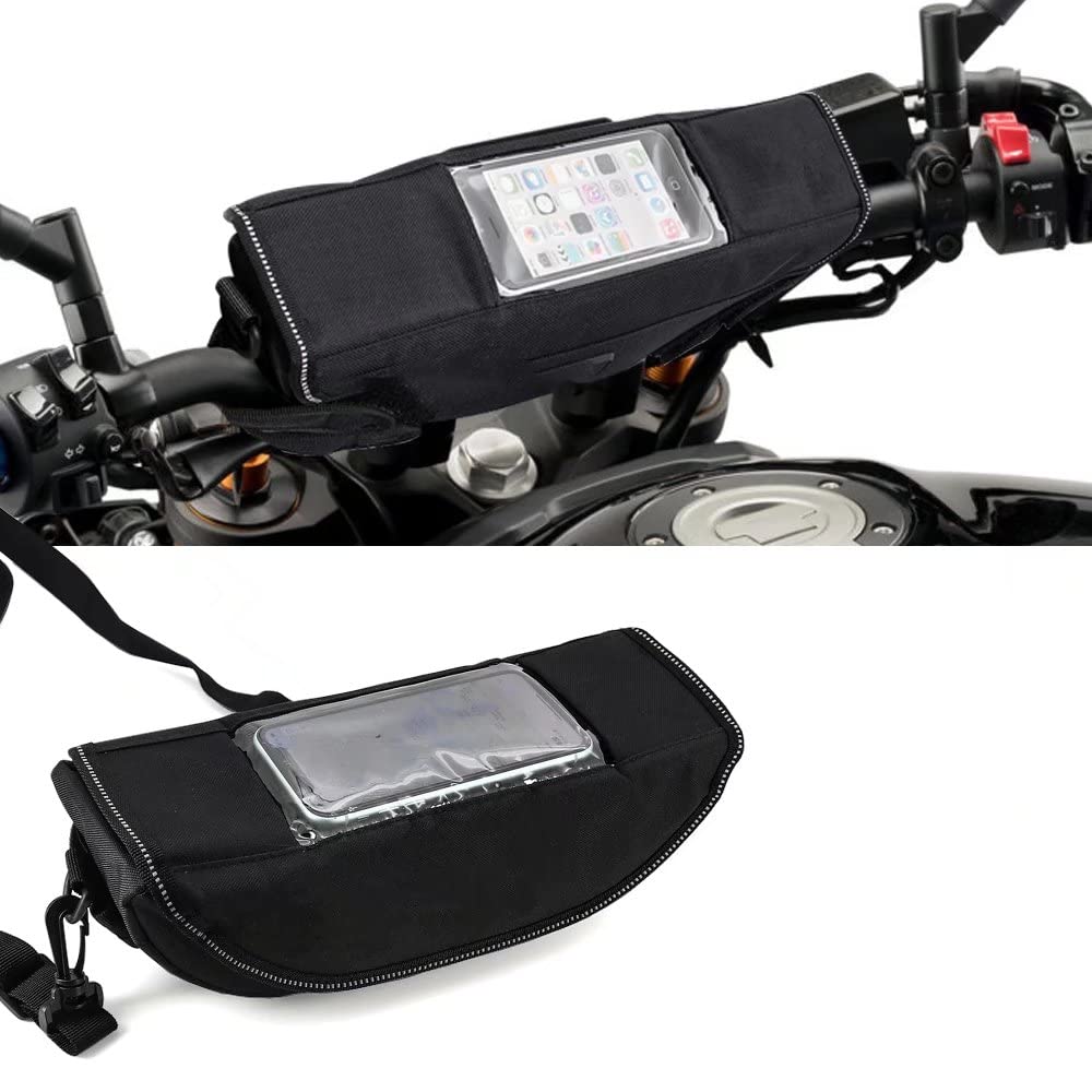 Waterproof Motorcycle Handlebar Bag for YAMAHA MT-09/FZ-09 - Travel & Storage Accessories