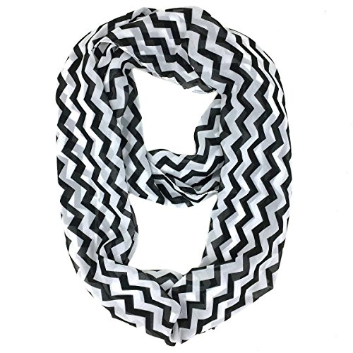 Vertical Chevron/Black/White