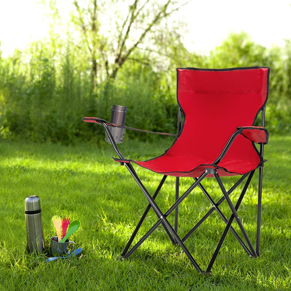 **Ochine Heavy Duty Camping Chair - Portable Folding Chair Supports 230 lbs, Compact & Ultralight for Backpacking, Hiking, Beach, Picnic - Perfect for Outdoor Adventures, Travel & Relaxation**