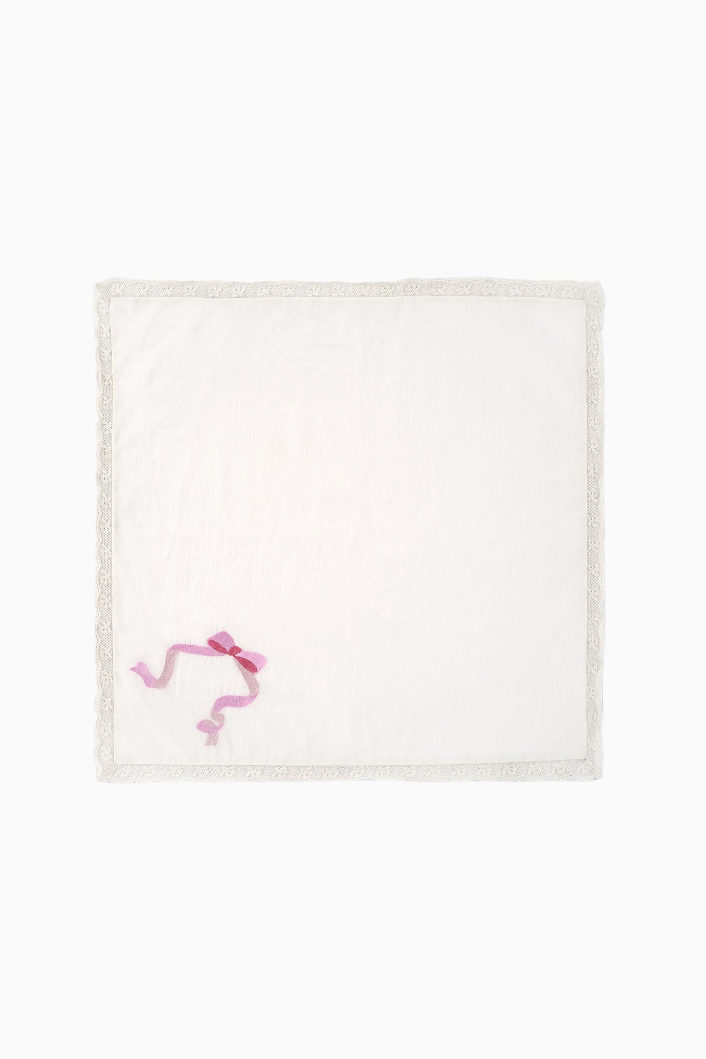 Embroidered Cotton Napkins Set of 4 - Premium Linen Dinner Napkins for Formal Dining & Special Occasions
