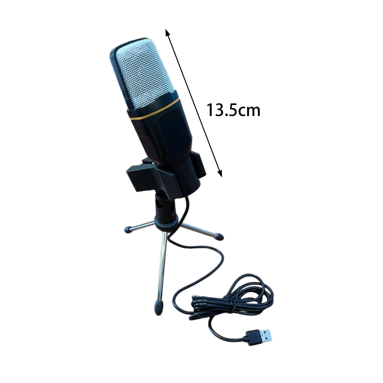 Professional USB Condenser Microphone for PC - Studio Quality Podcast Mic with Cardioid Pickup Pattern (Perfect for Streaming, Gaming, Voiceovers & Home Recording)