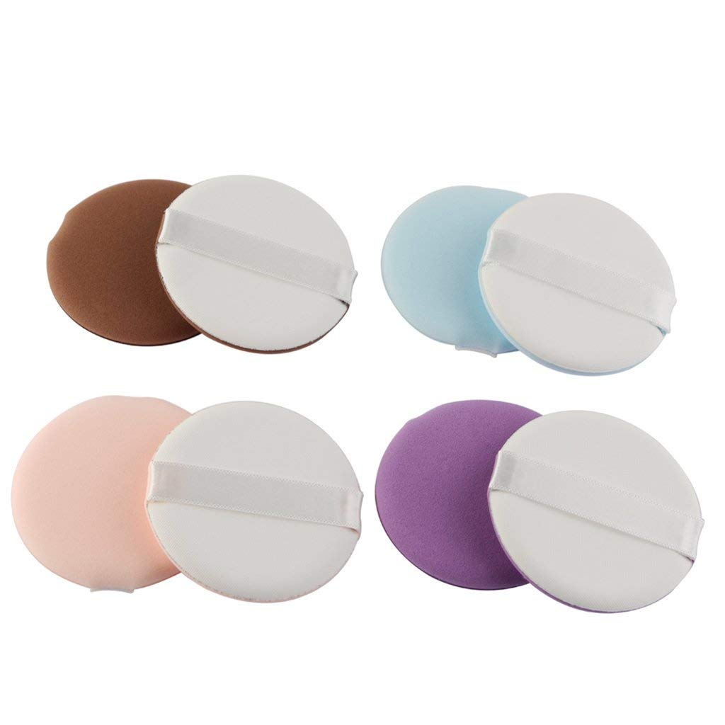 8PCS Air Cushion Puff Sponge - Cream Foundation Applicator & Facial Powder Blender for Smooth Flawless Makeup - Multi Color Set - Perfect for Daily Makeup & Professional Beauty Application