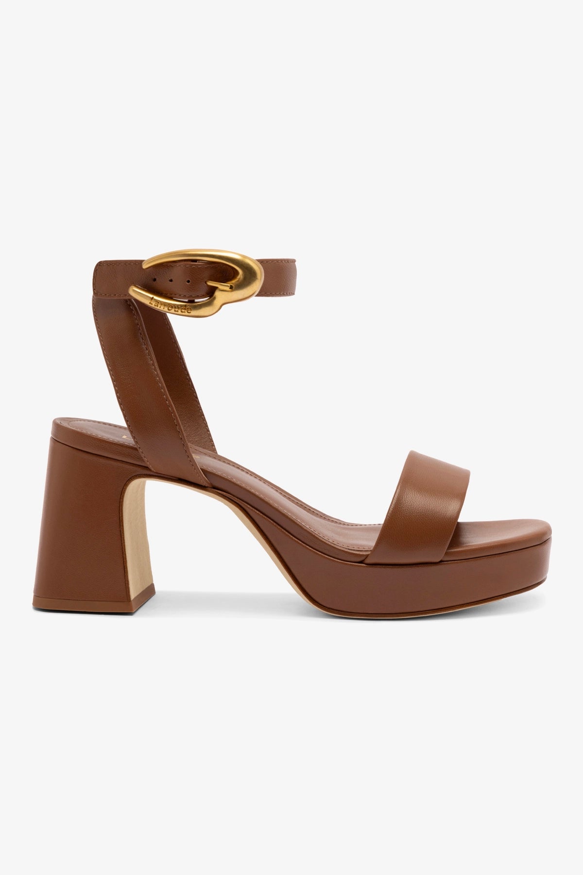 Dolly Verona Low Sandal Women's Comfortable Leather Sandals - Caramel Brown Casual Summer Shoes for Walking, Beach & Vacation