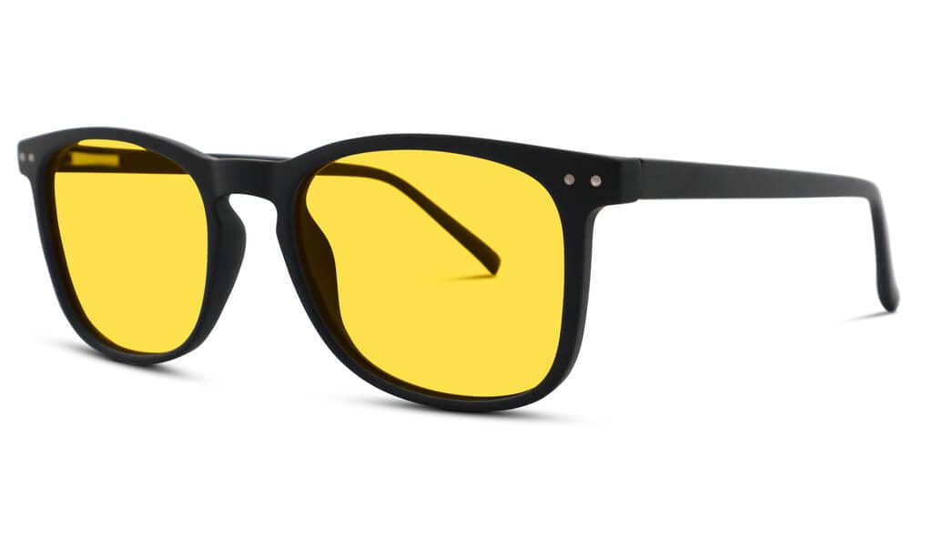 DayMax Taylor Glasses - Classic Black Frame Eyeglasses for Men & Women | Perfect for Reading, Driving & Everyday Use