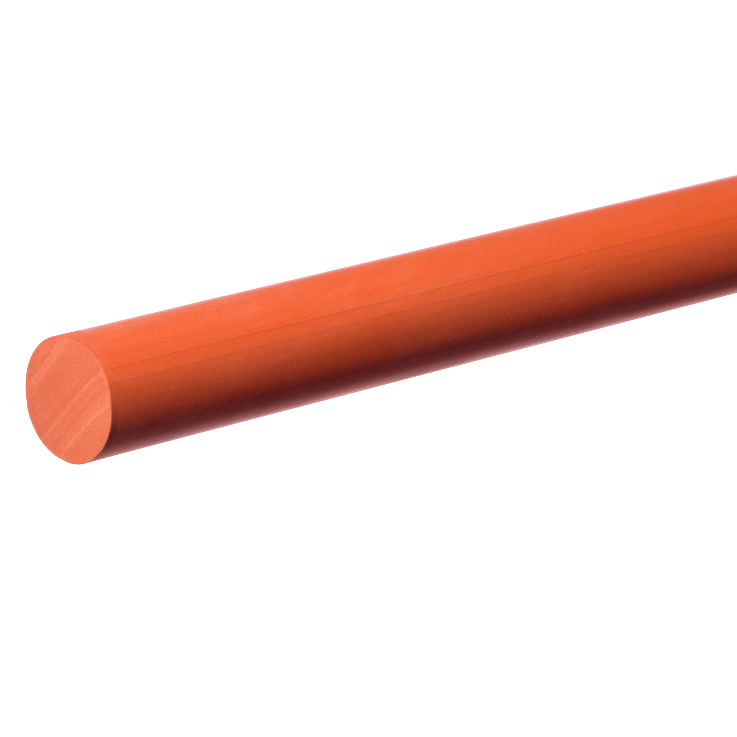 FDA Approved Food Grade Silicone Cord Stock - 70A Durometer, Red, Round Profile (0.812