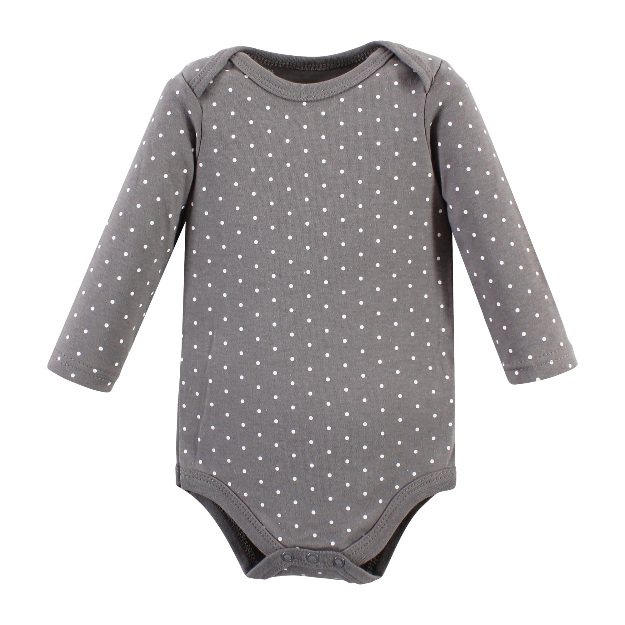 Hudson Baby Unisex Cotton Long-Sleeve Bodysuits - Little Love Flowers 5-Pack (9-12 Months) | Soft & Comfortable Baby Onesies for Daily Wear, Playtime & Photo Shoots
