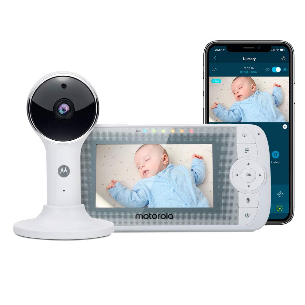 Best Baby Monitor VM64 with HD Video & Audio - Reliable Wireless Camera for Nursery, Daycare & Travel - Night Vision, Two-Way Talk, Motion Detection
