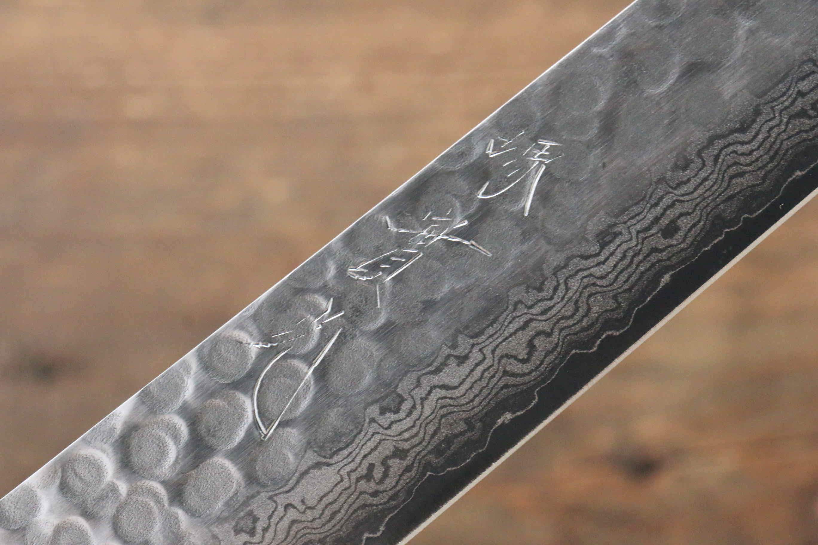 Premium Jikko VG10 17-Layer Kiritsuke Yanagiba Japanese Chef Knife 300mm - Mahogany Wood Handle - Perfect for Sushi, Sashimi & Precision Cutting