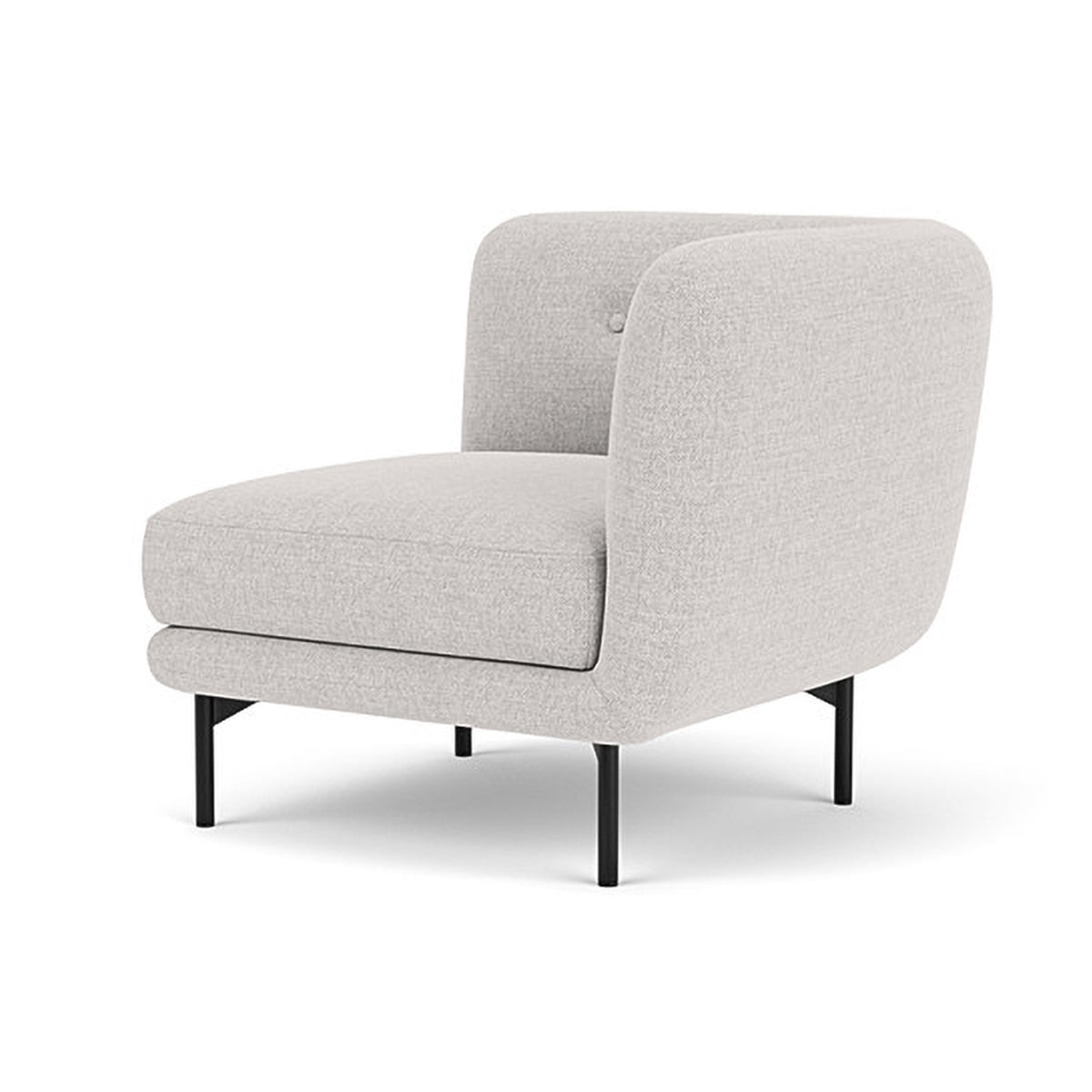 Alfred Fabric Modular Sofa - Left 1 Seater Sectional Couch for Living Room, Lounge & Small Spaces | Modern Comfortable Furniture for Apartments & Home Decor
