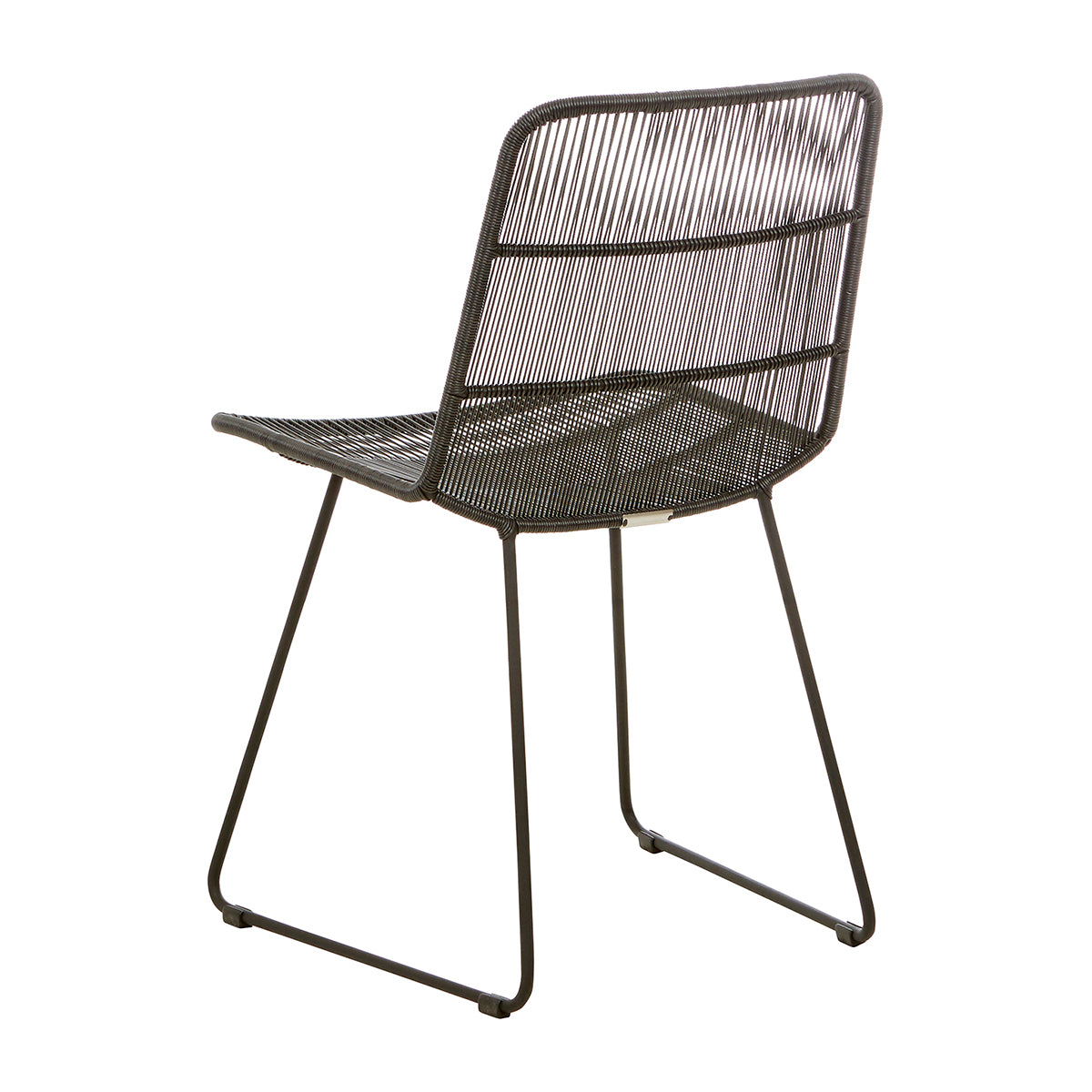 Granada Sleigh Dining Chair - Solid Wood Upholstered Side Chair for Kitchen, Dining Room, and Office - Comfortable and Stylish Seating Solution