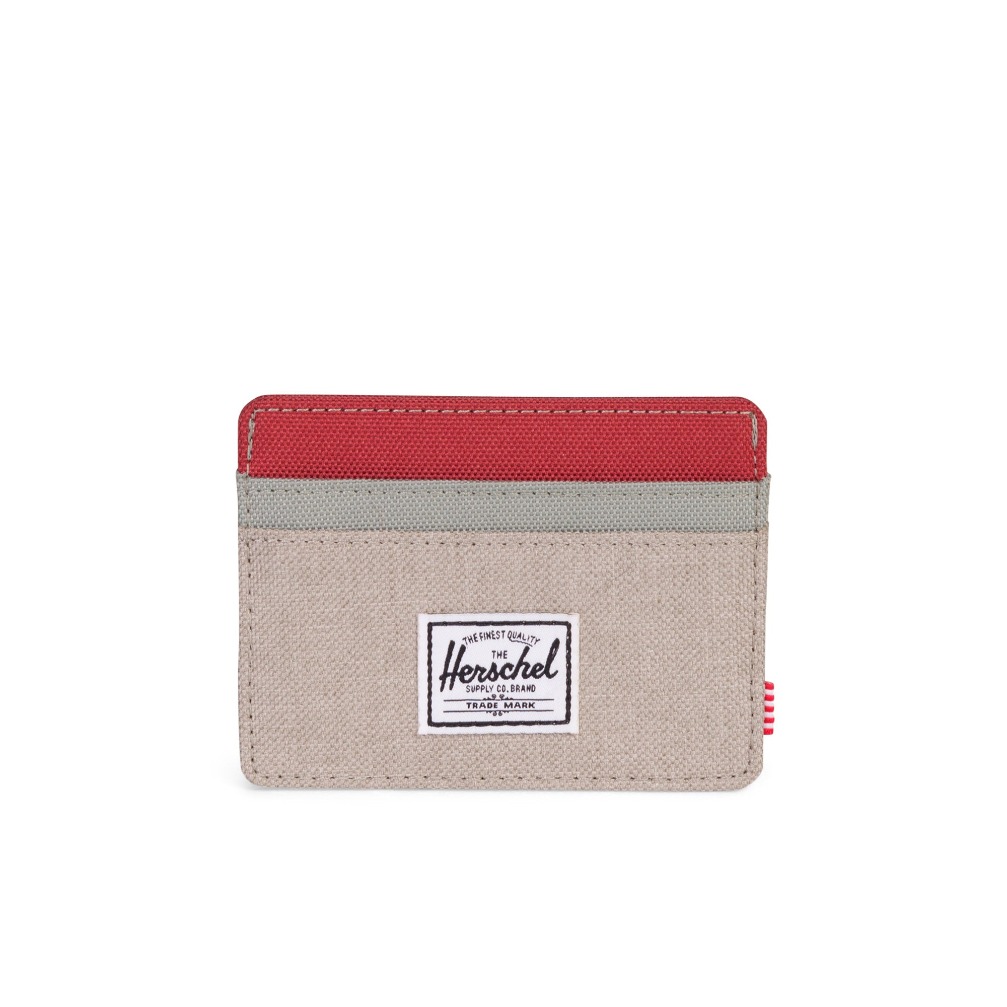 Herschel Charlie Wallet - Slim RFID Blocking Bifold Wallet for Men & Women | Khaki/Shade | Perfect for Travel, Business & Everyday Use