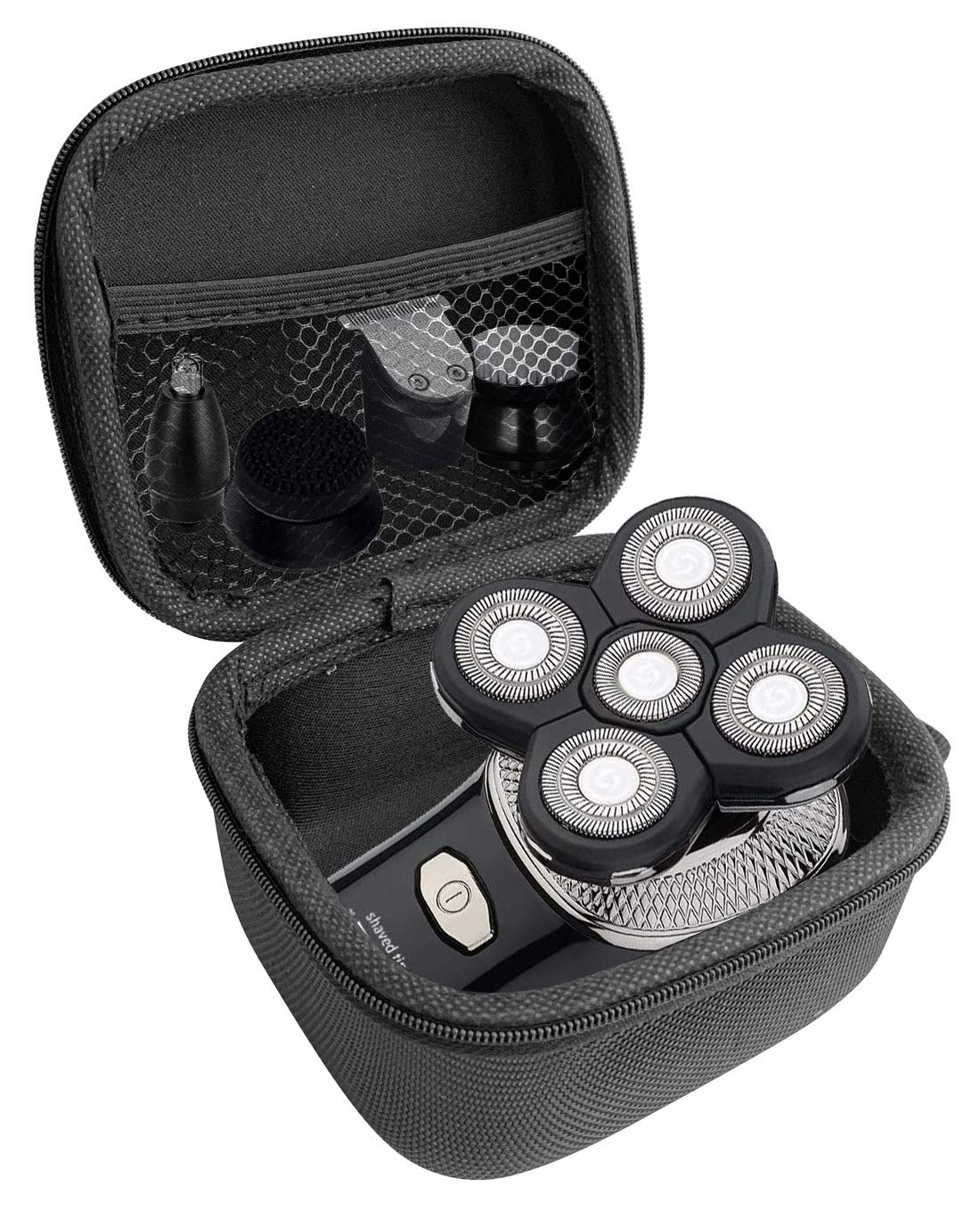 FitSand Hard Travel Case for TIKLEAN Electric Razor - Protective Storage for Men's Head Shaver - Perfect for Travel, Gym & Home Use