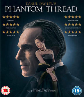 Phantom Thread Blu-ray DVD | Award-Winning Drama Film | Perfect for Movie Nights & Collector's Editions