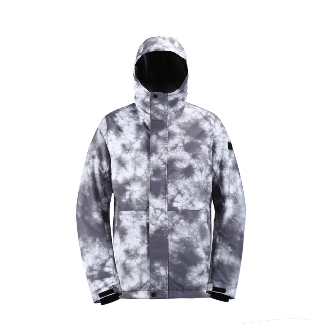 **Men's Waterproof Snowboard Jacket & Ski Pants Set - Winter Warm Hooded Snow Coat for Skiing & Snowboarding**    *Perfect for Ski Resorts, Snow Adventures & Cold Weather Outdoor Activities*