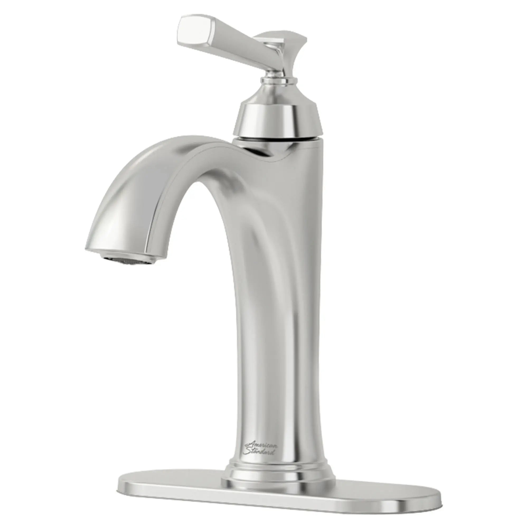Glenmere Single Hole Bathroom Faucet with Lever Handle - 1.2 GPM/4.5 LPM Water-Saving Design - Perfect for Modern Vanities and Small Bathrooms