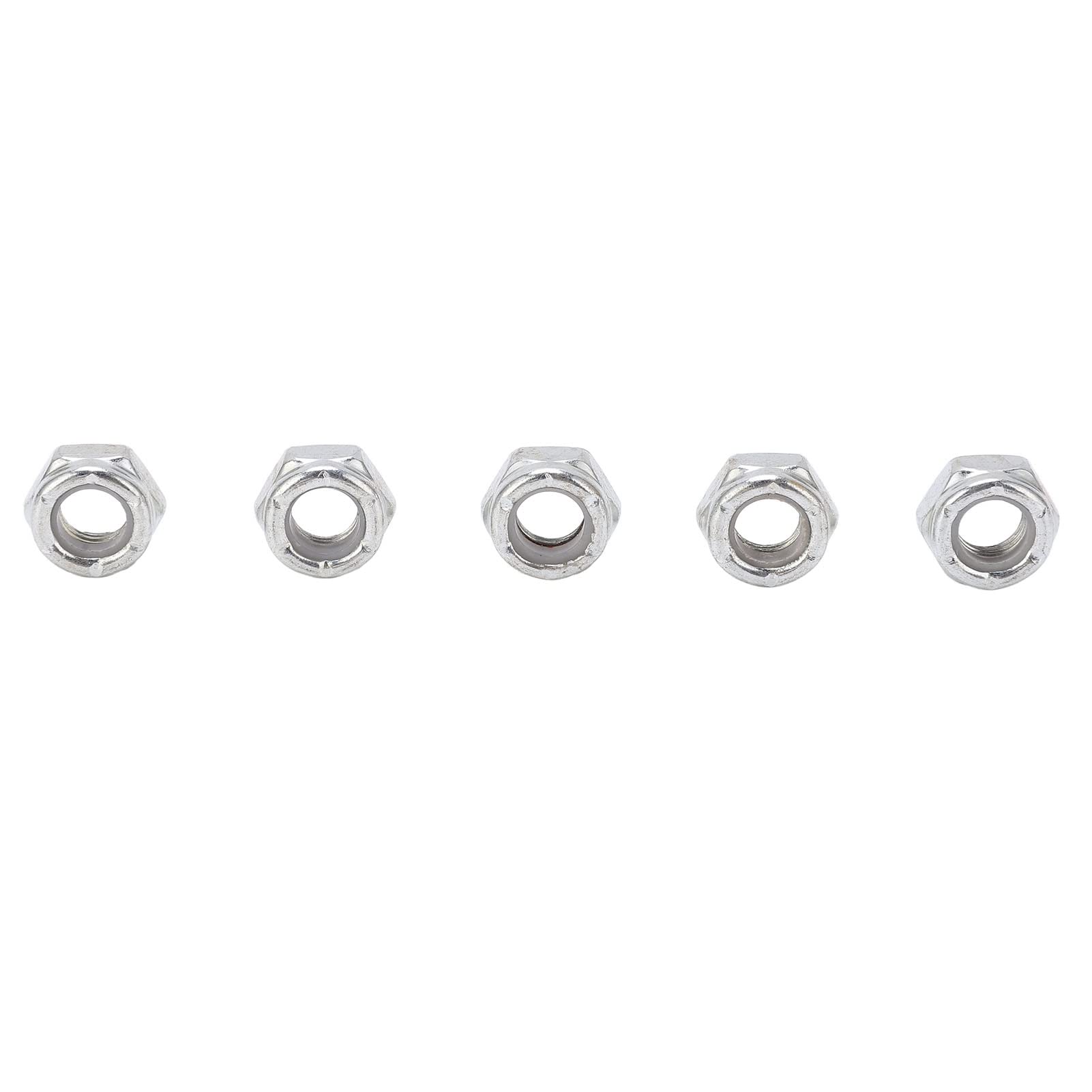 **40pcs Carbon Steel Skateboard Truck Axle Nuts - Durable Skateboard Hardware Kit for Smooth Riding | Perfect for Skateboard Maintenance & Upgrades**