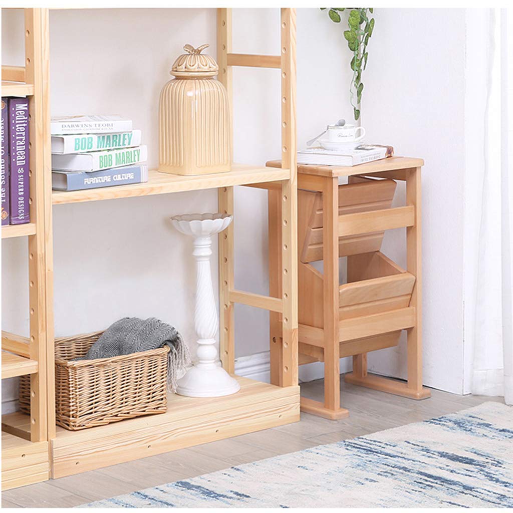 XHALERY Foldable Step Stool for Indoor Use - Portable Climbing Stool, Compact Folding Step Ladder with Seat, Multi-Purpose Shelf Ladder - Perfect for Kitchen, Bathroom, Kids' Room & Home Storage