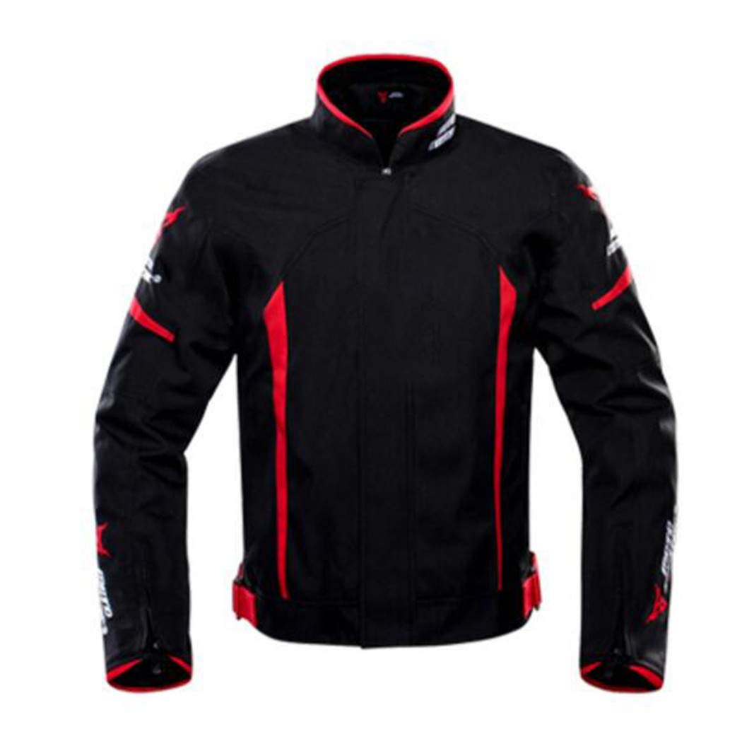 Men's Detachable Motorcycle Jacket - All-Season Riding Gear with Full Body Armor Protection for Street & Off-Road Racing | Waterproof Windproof Motorcycle Suit for Commuting & Adventure Tours