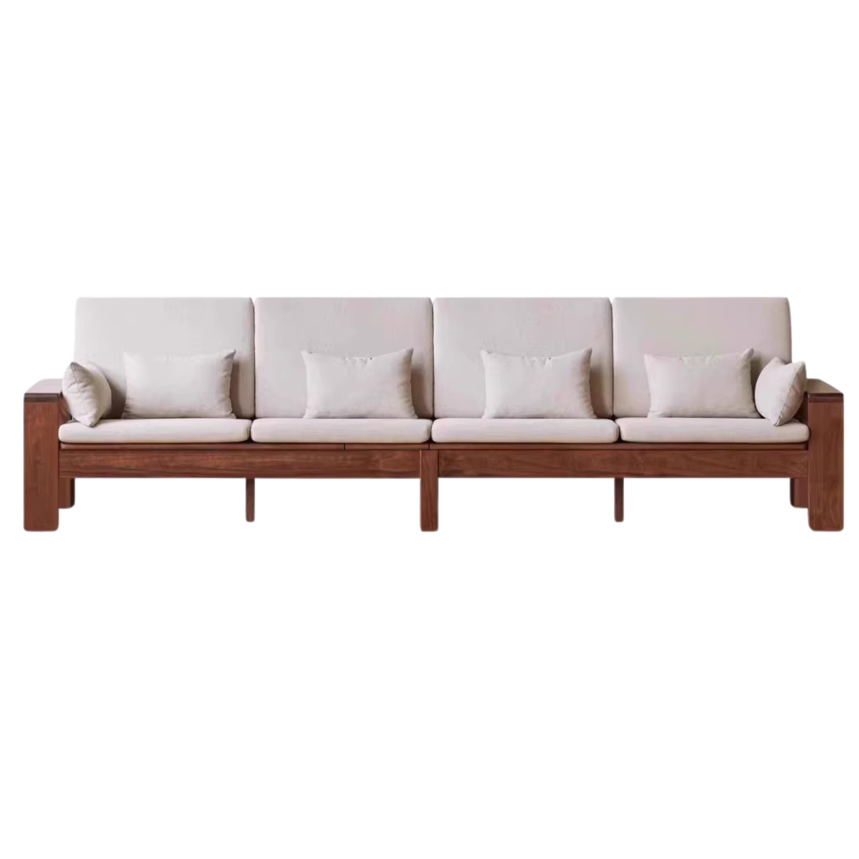 125.9х30.7х36.2 inch / 320х78.5х92сm / gravel white / four-seater